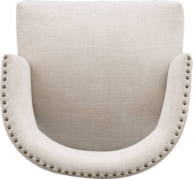 Badley Beige Accent Chair - Thumbnail - Image 4