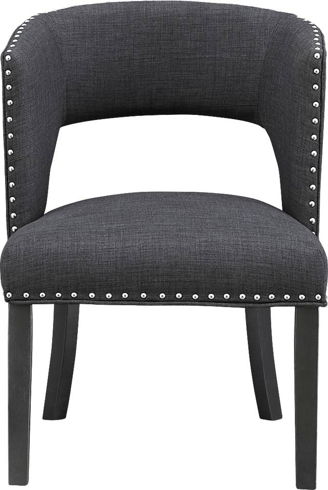 Badley Black Accent Chair - Thumbnail - Image 2