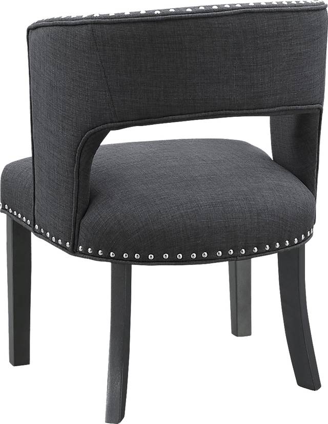 Badley Black Accent Chair - Thumbnail - Image 3