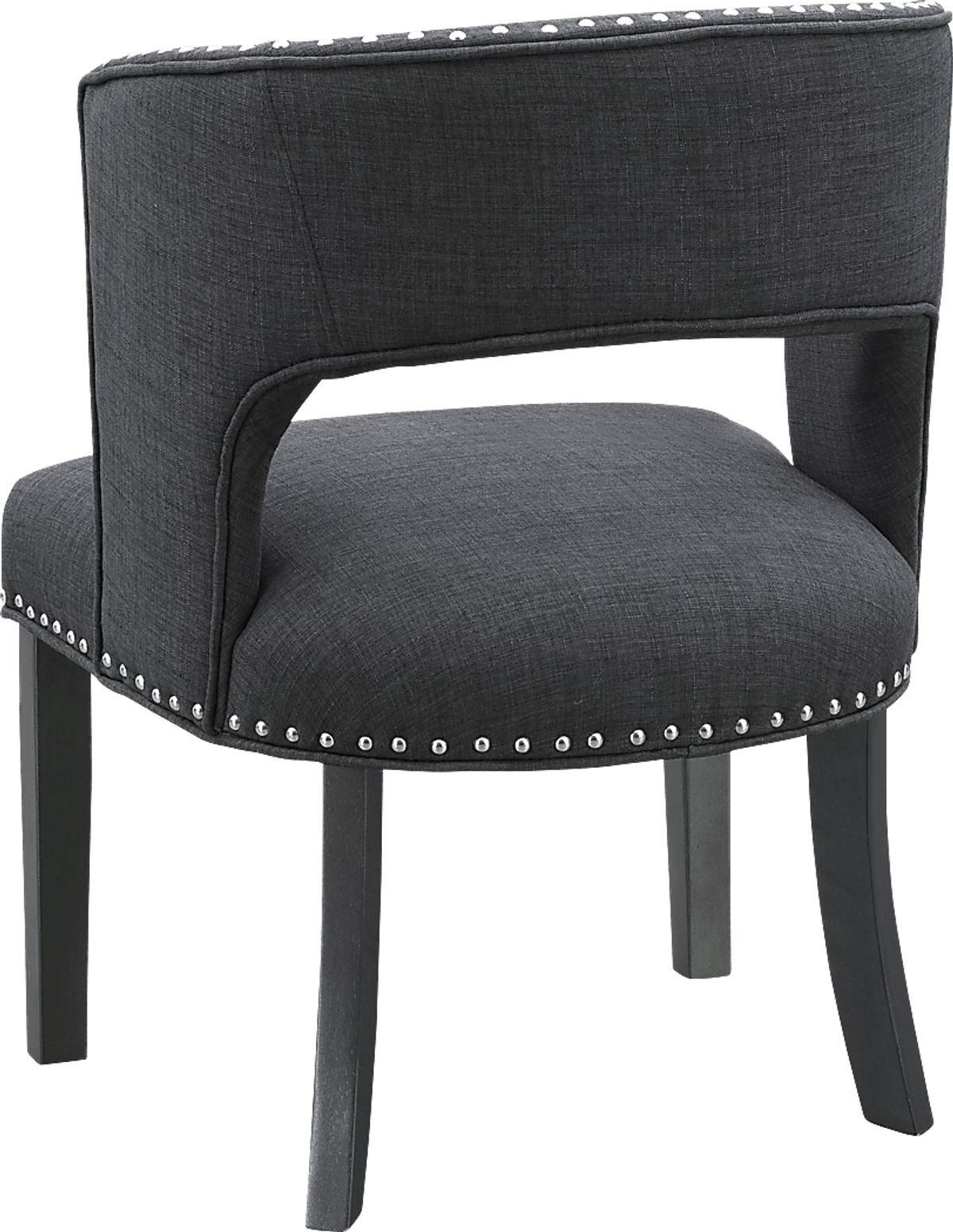 Badley Black Polyester Fabric Accent Chair | Rooms to Go