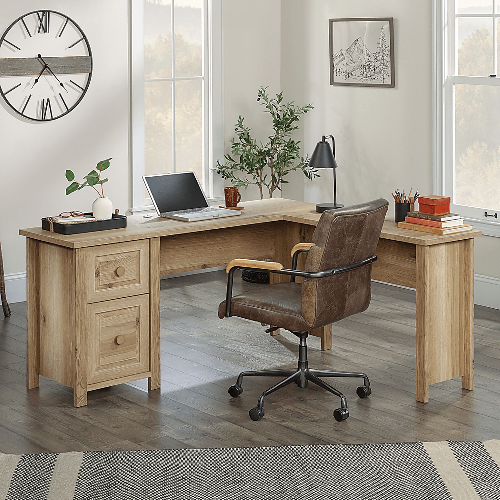Baederwood Brown Desk - Image 2