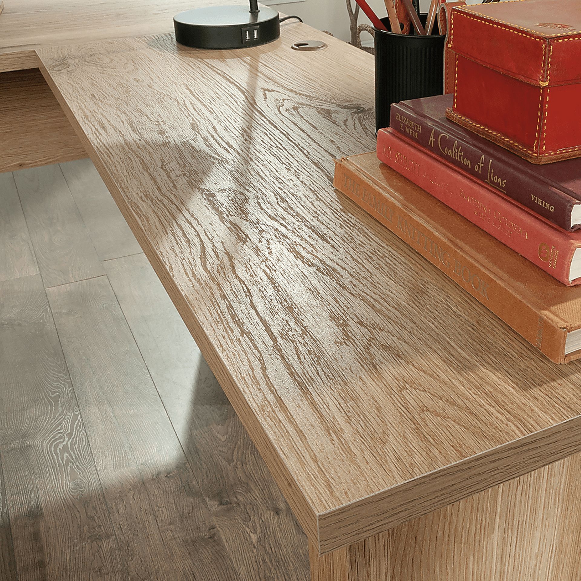 Baederwood Brown Desk - Image 5