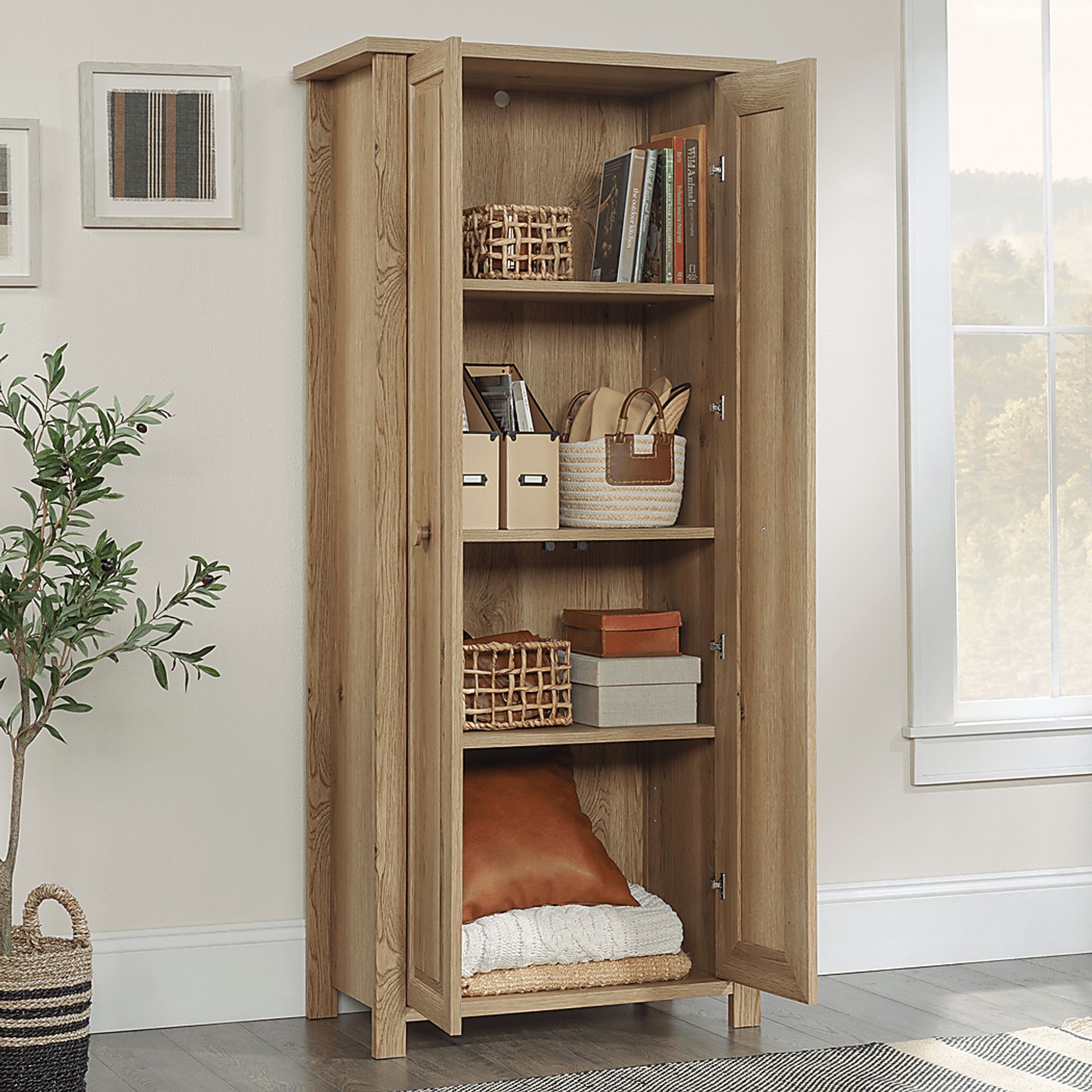 Baederwood Brown Storage Cabinet - Image 3