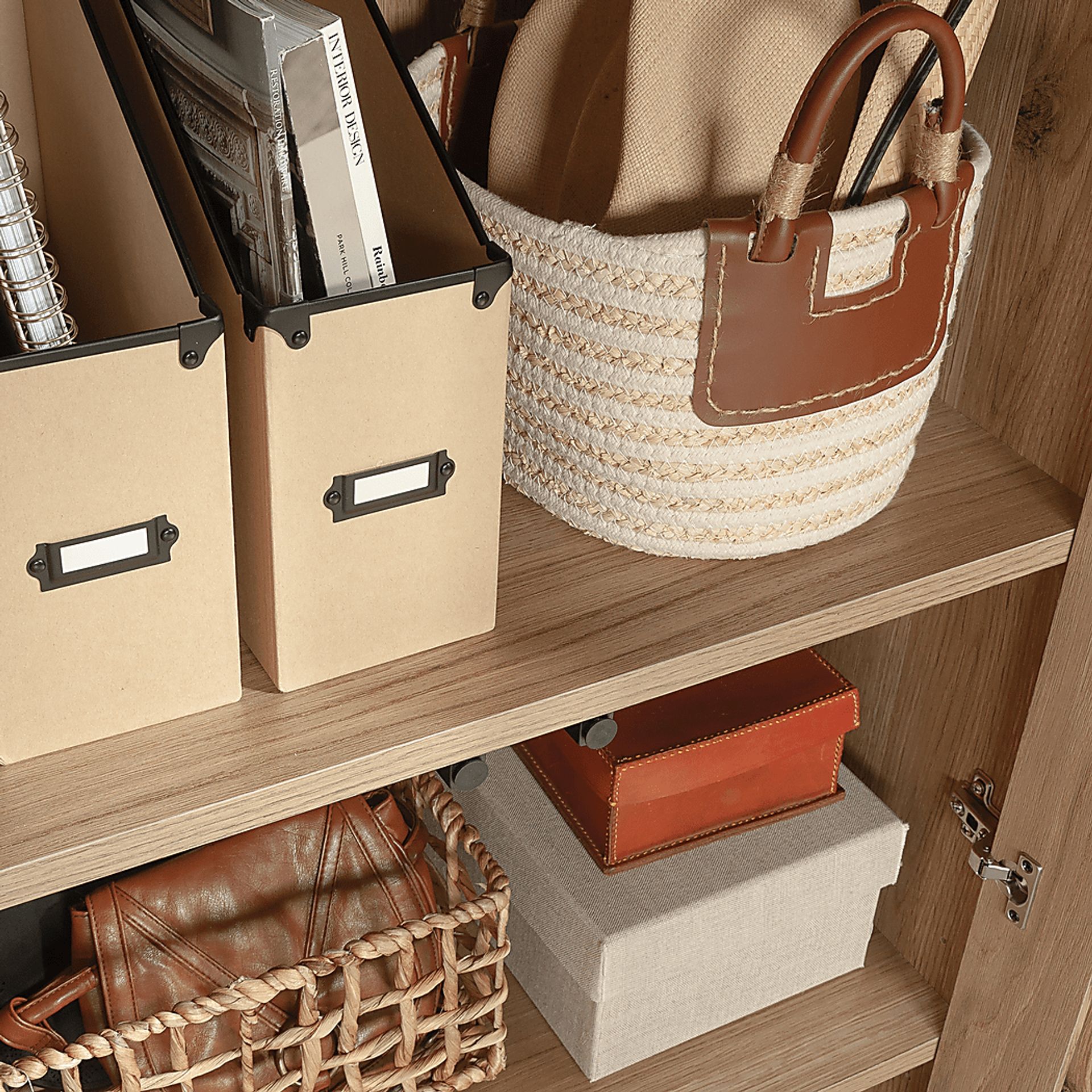 Baederwood Brown Storage Cabinet - Image 4