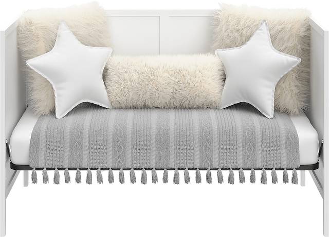 Baeleigh White Convertible Crib - Thumbnail - Image 5