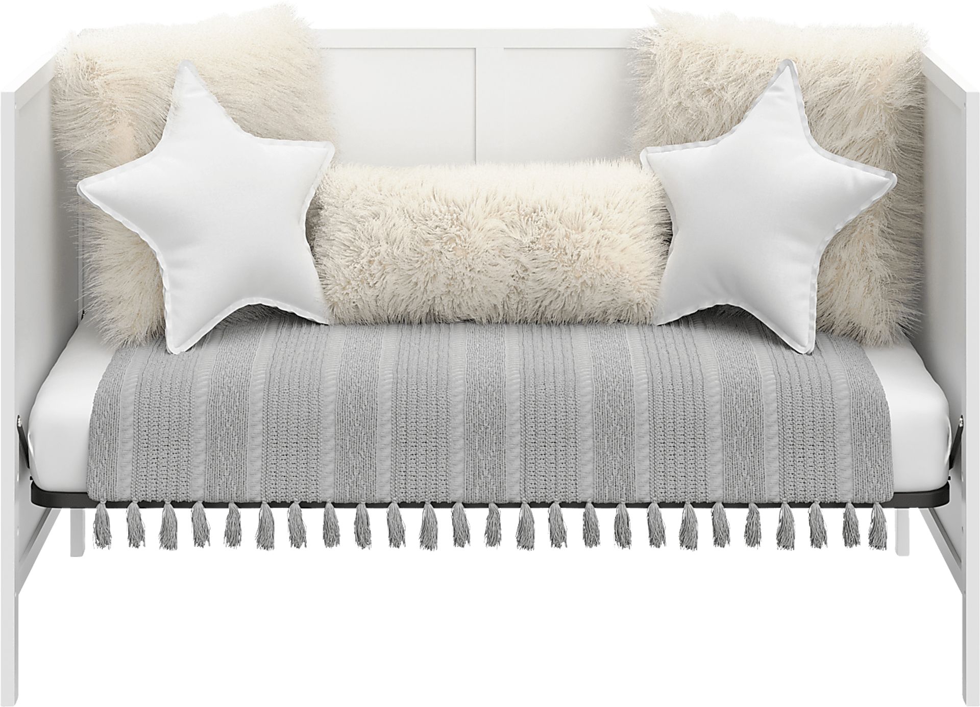 Baeleigh White Convertible Crib - Image 5