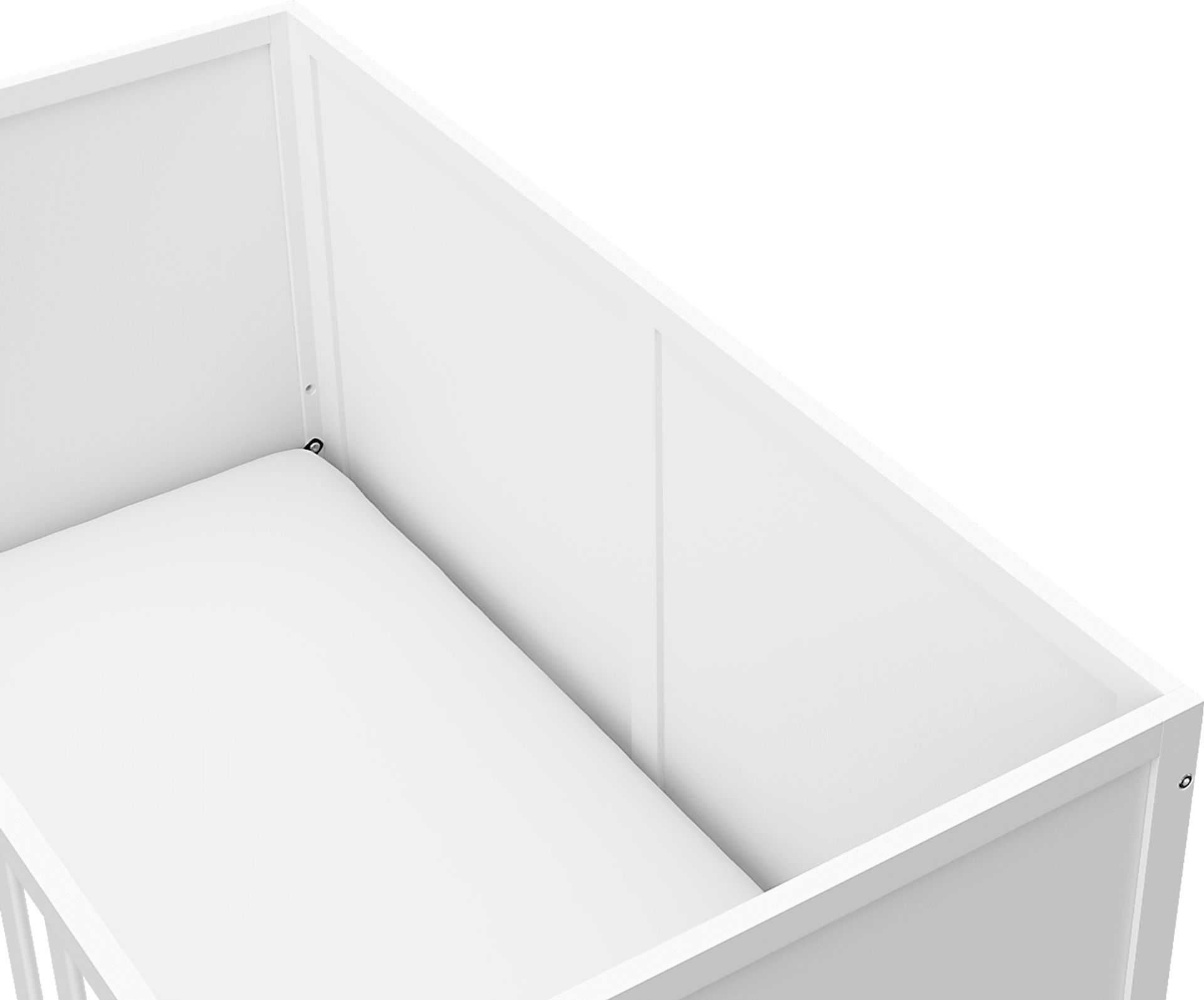 Baeleigh White Convertible Crib - Image 6