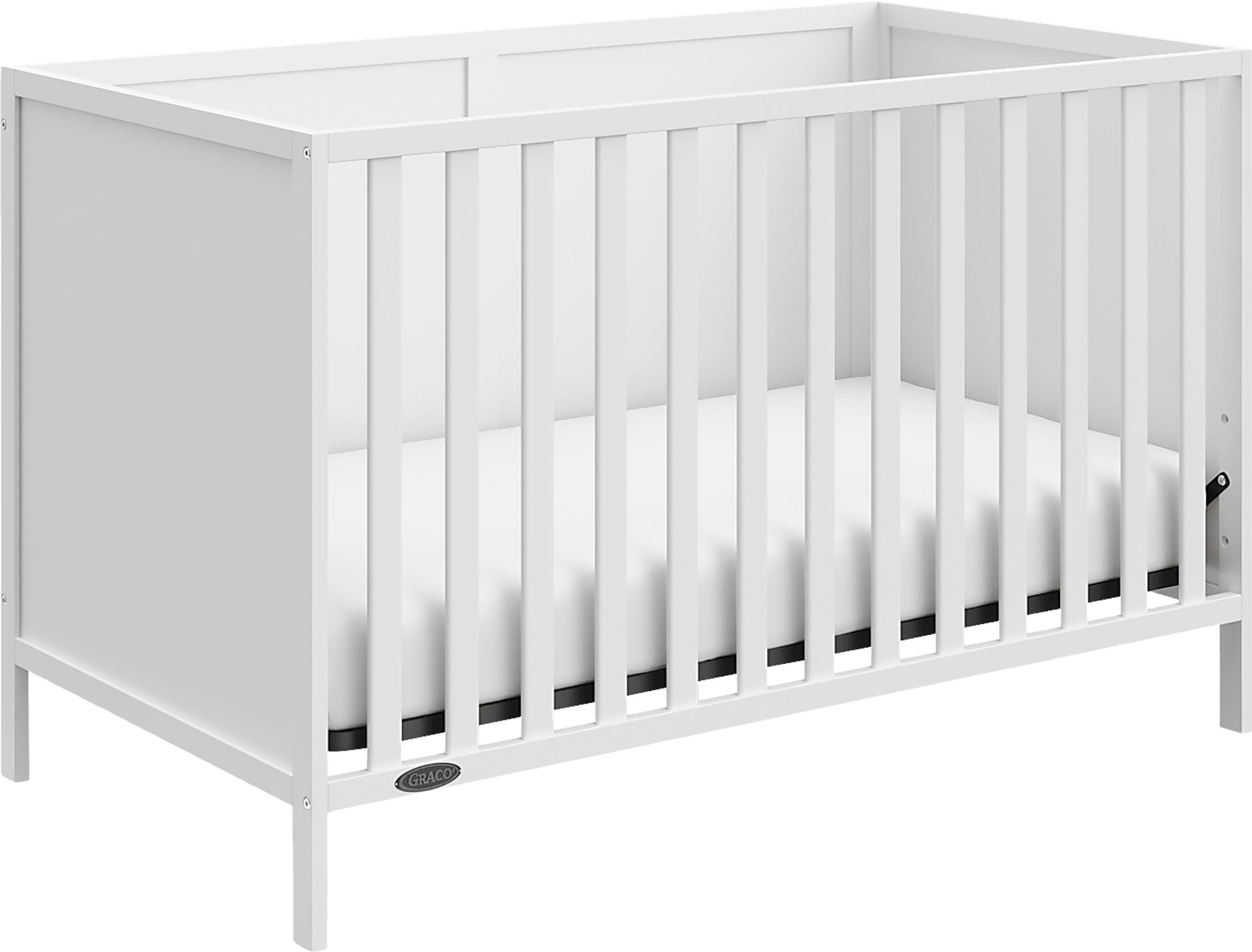 Baeleigh White Convertible Crib - Image 1