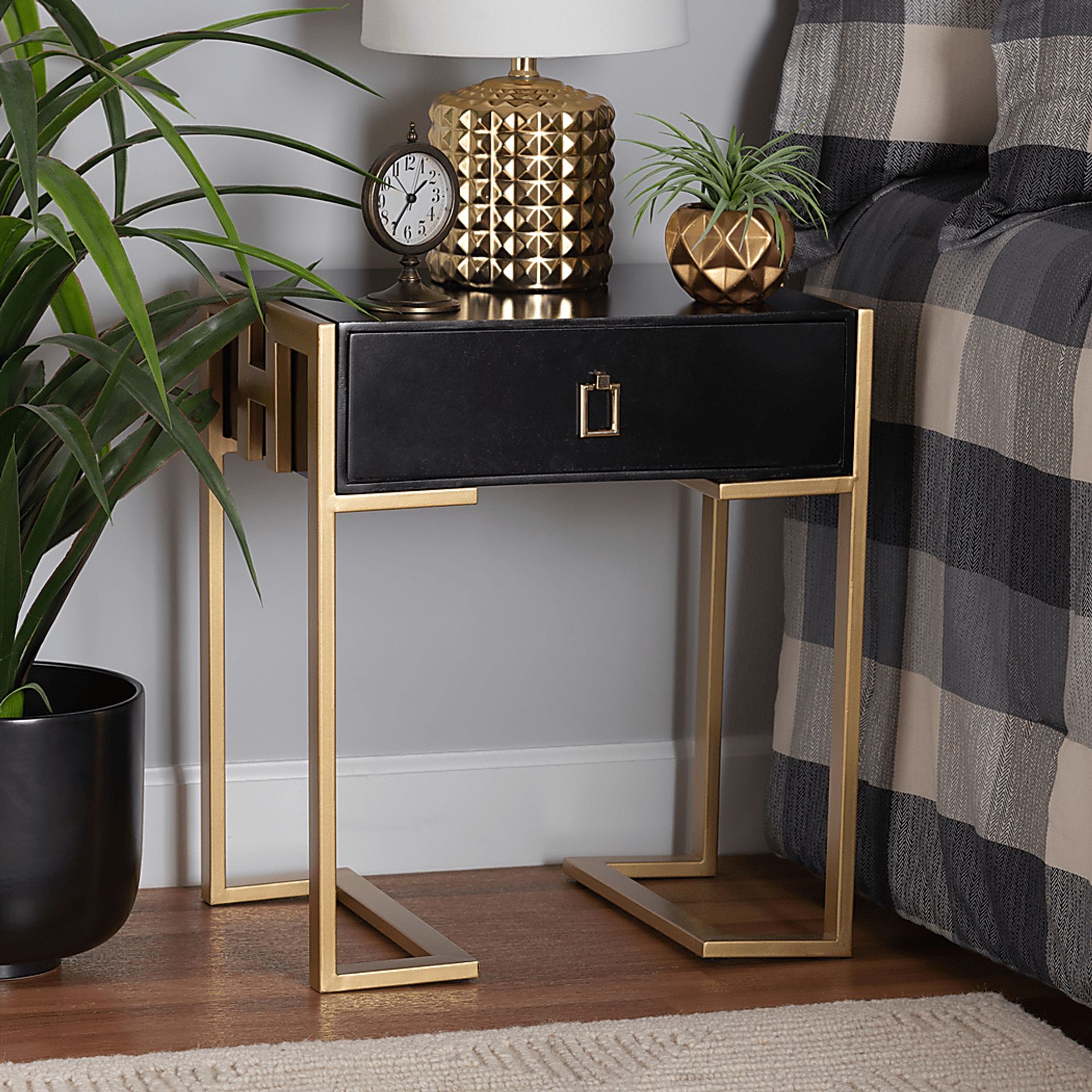 Baeten Black End Table - Image 3