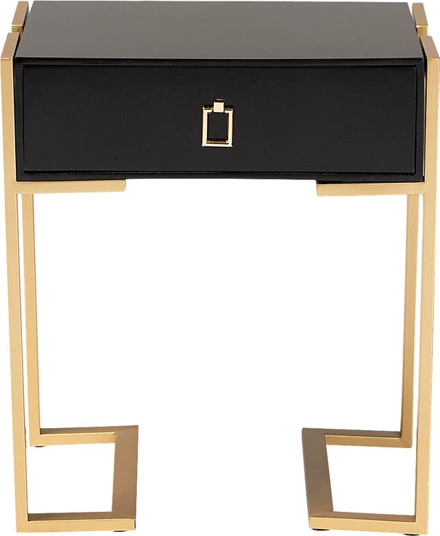 Baeten Black End Table - Thumbnail - Image 5