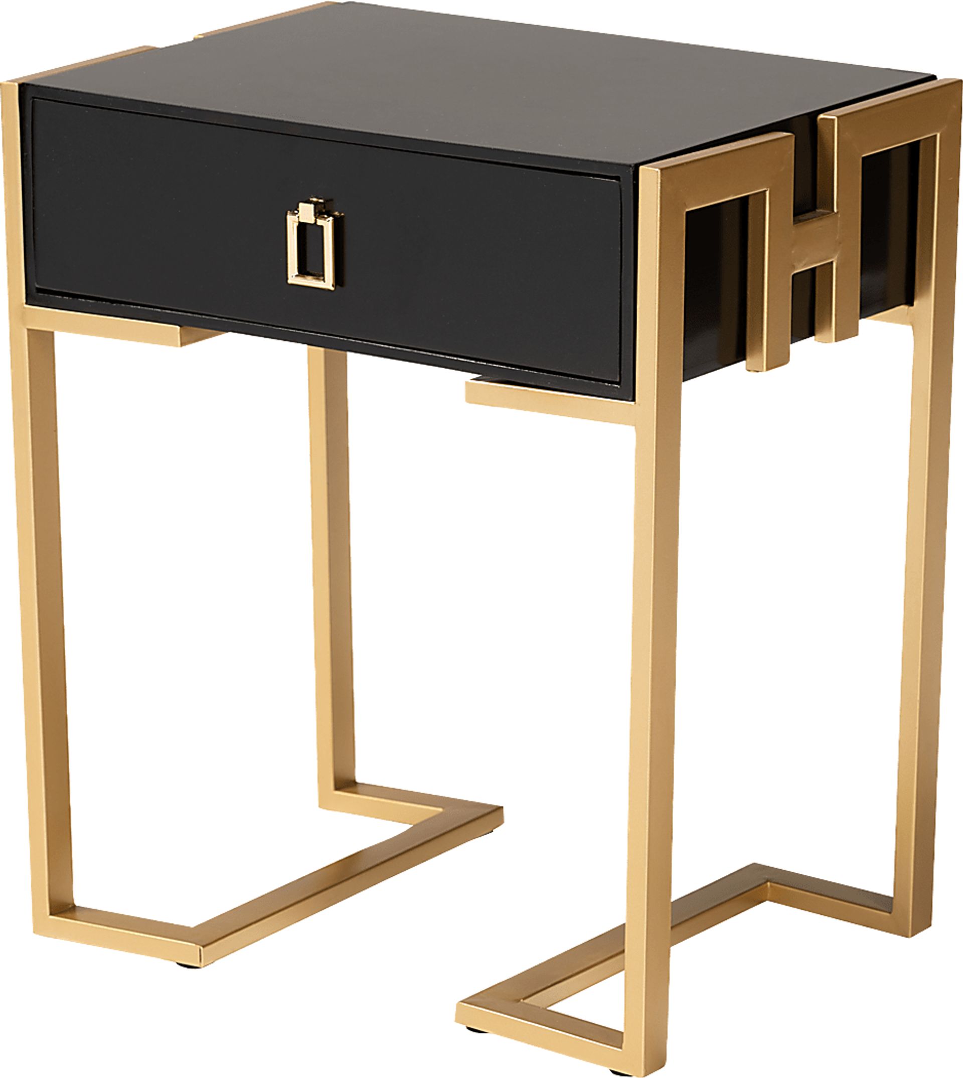 Baeten Black End Table - Image 1