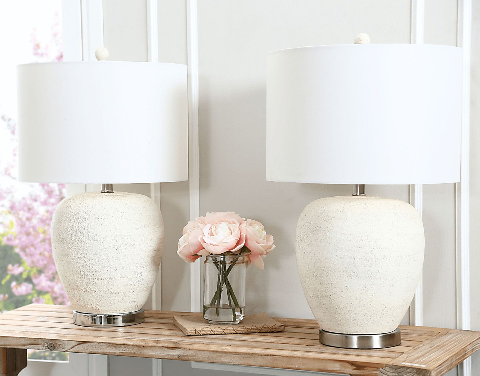 Baez Beige Lamp - Image 2