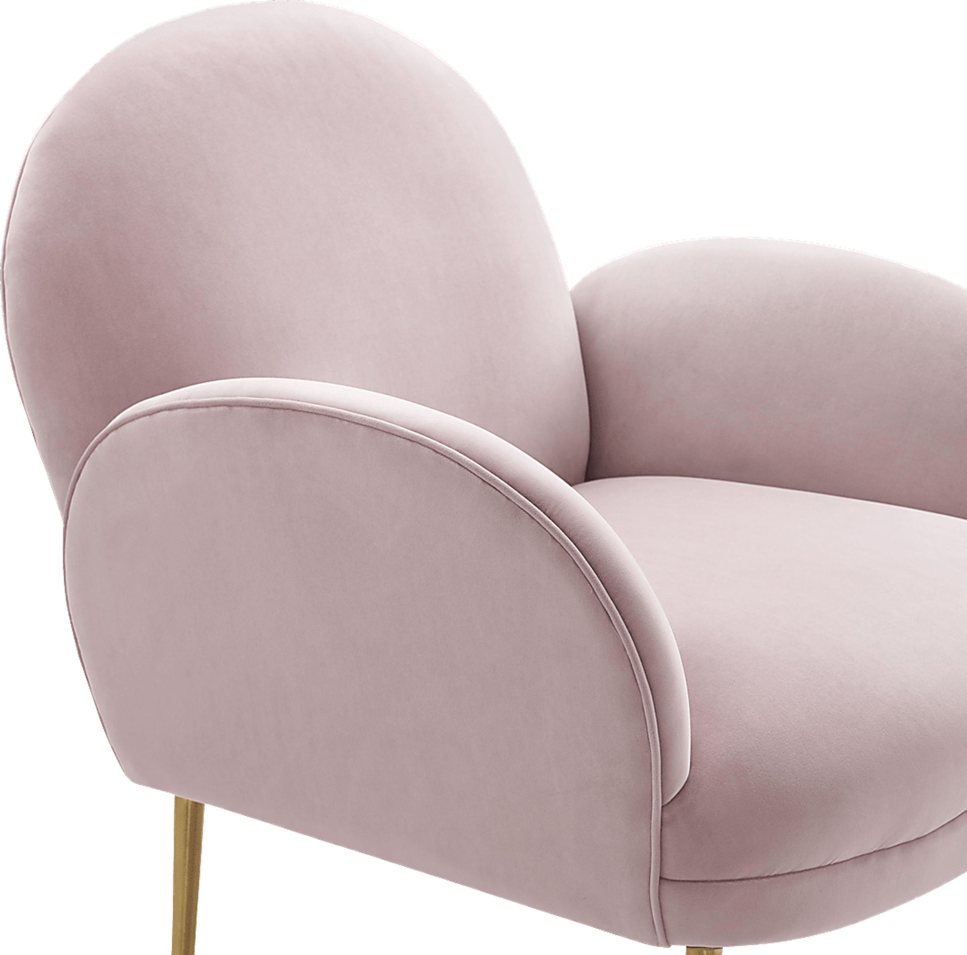 Baffi Blush Accent Chair - Image 4