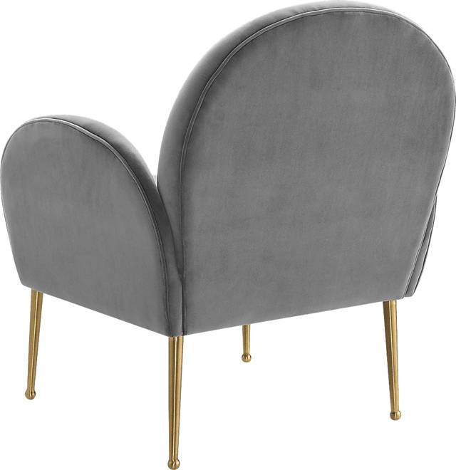 Baffi Gray Accent Chair - Thumbnail - Image 3