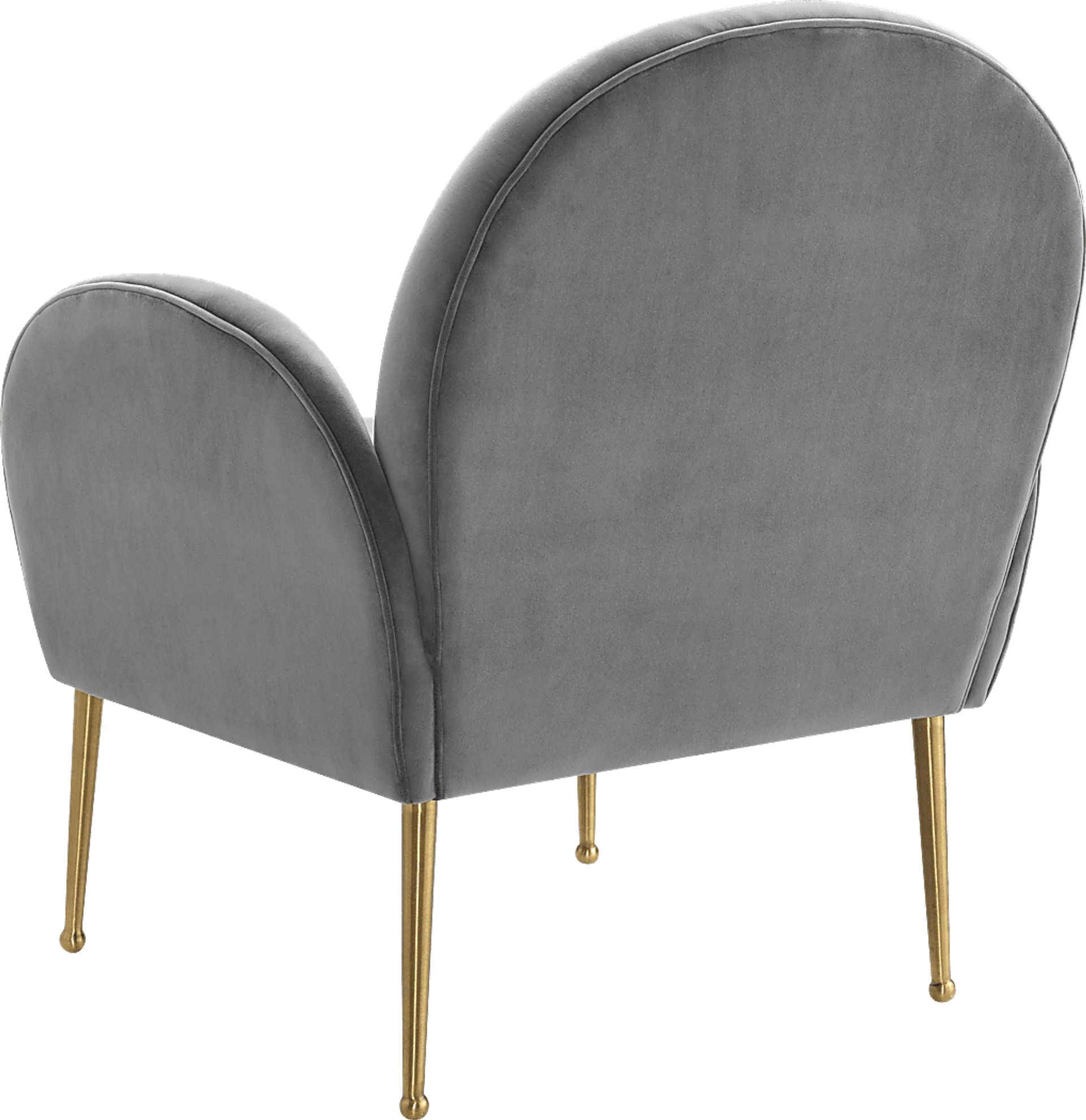 Baffi Gray Accent Chair - Image 3