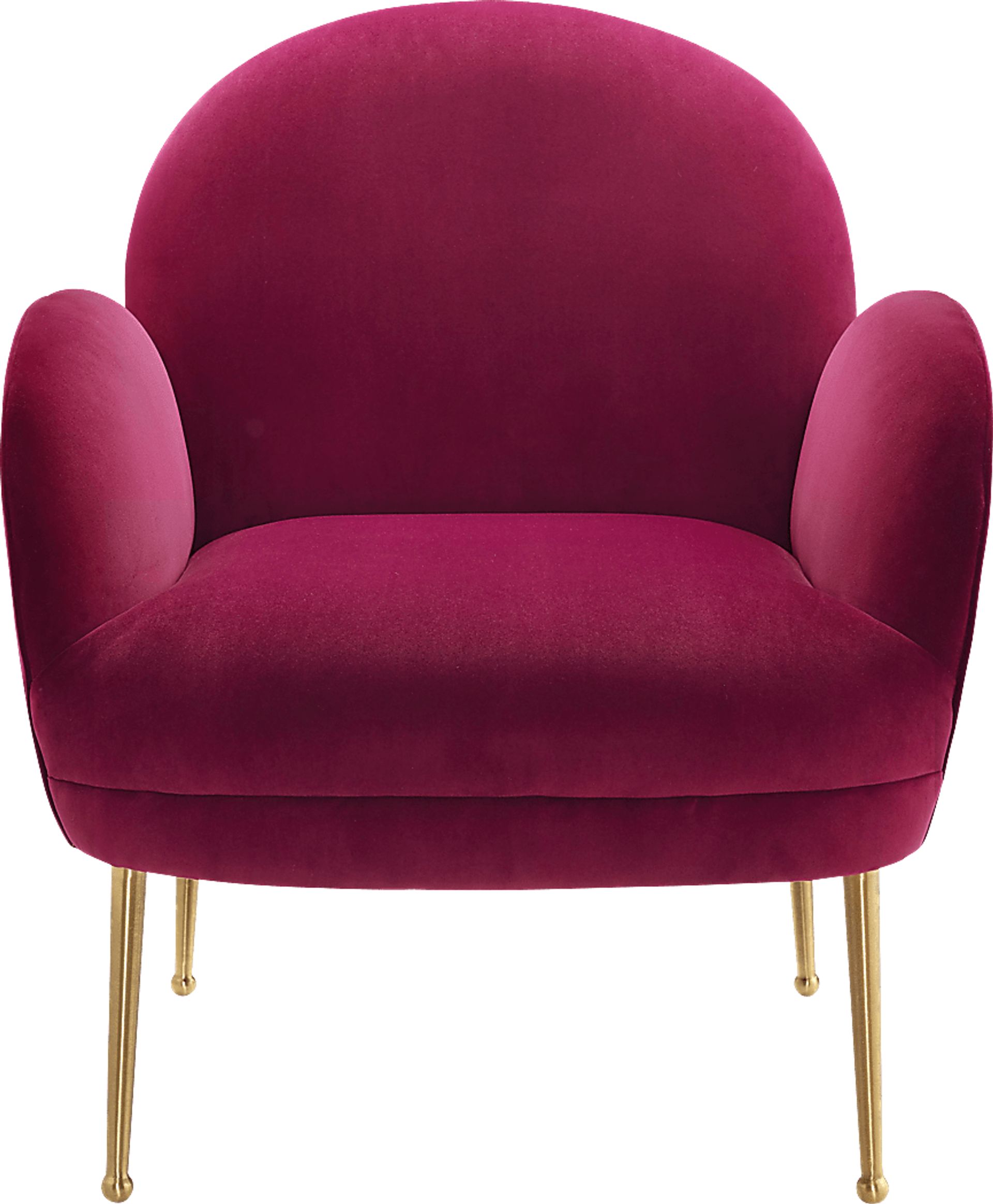 Baffi Plum Accent Chair - Image 2