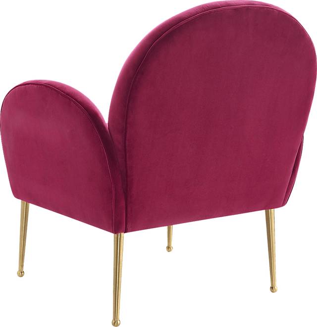 Baffi Plum Accent Chair - Thumbnail - Image 3