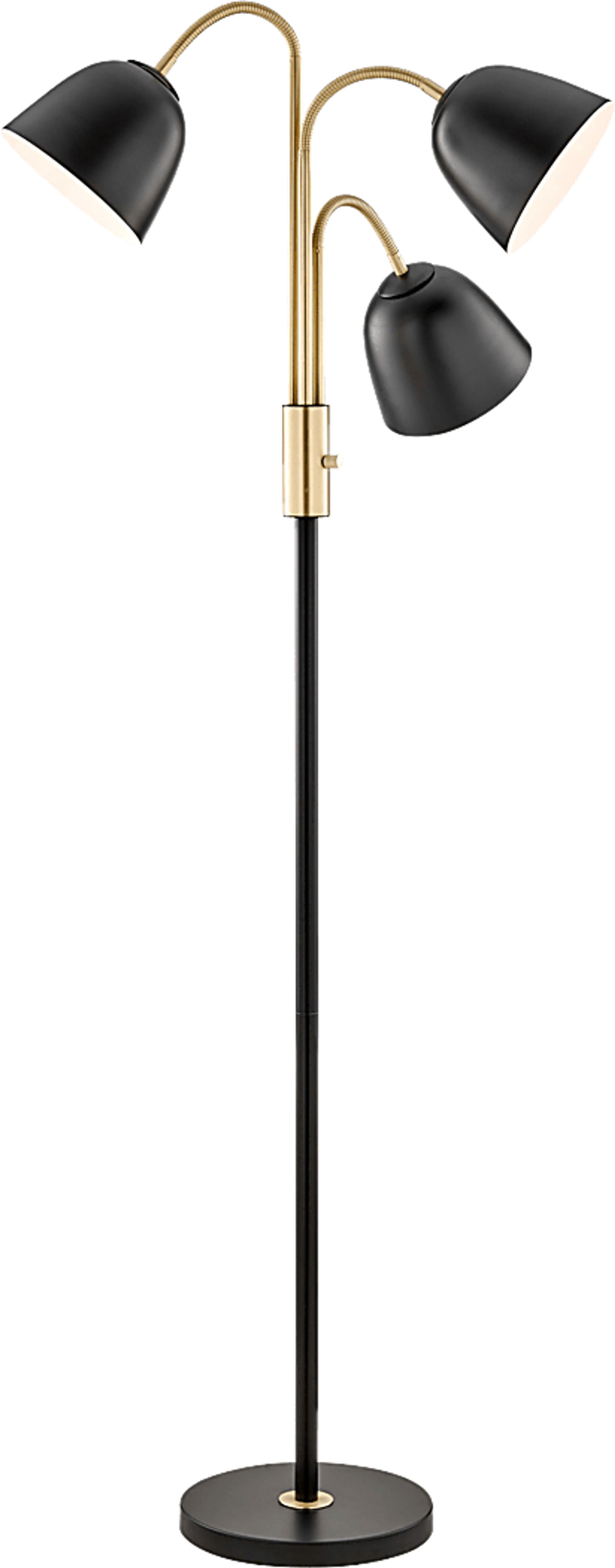 Baffin Point Black Floor Lamp - Image 1