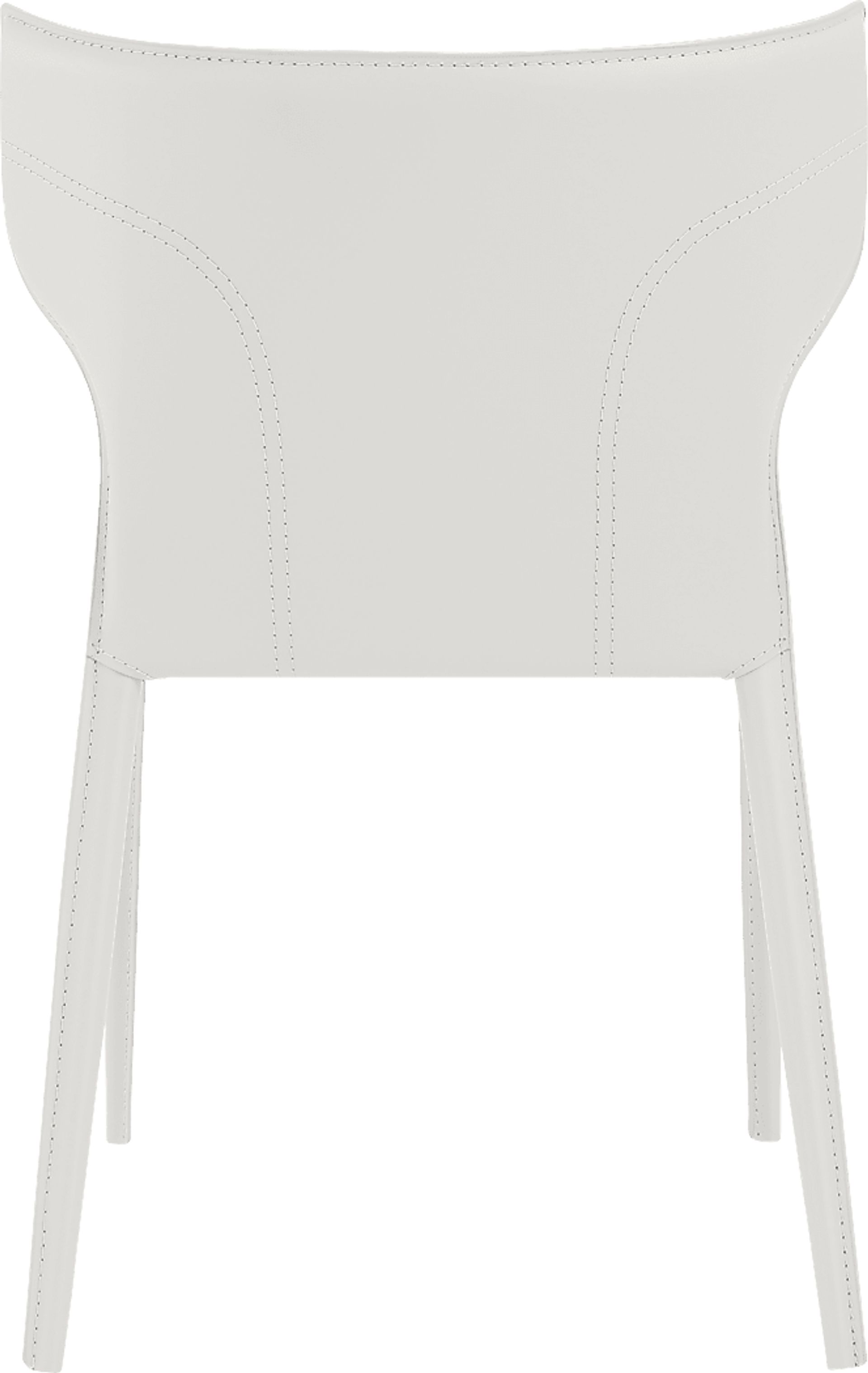 Baggaley White Dining Chair, Set of 2 - Image 5