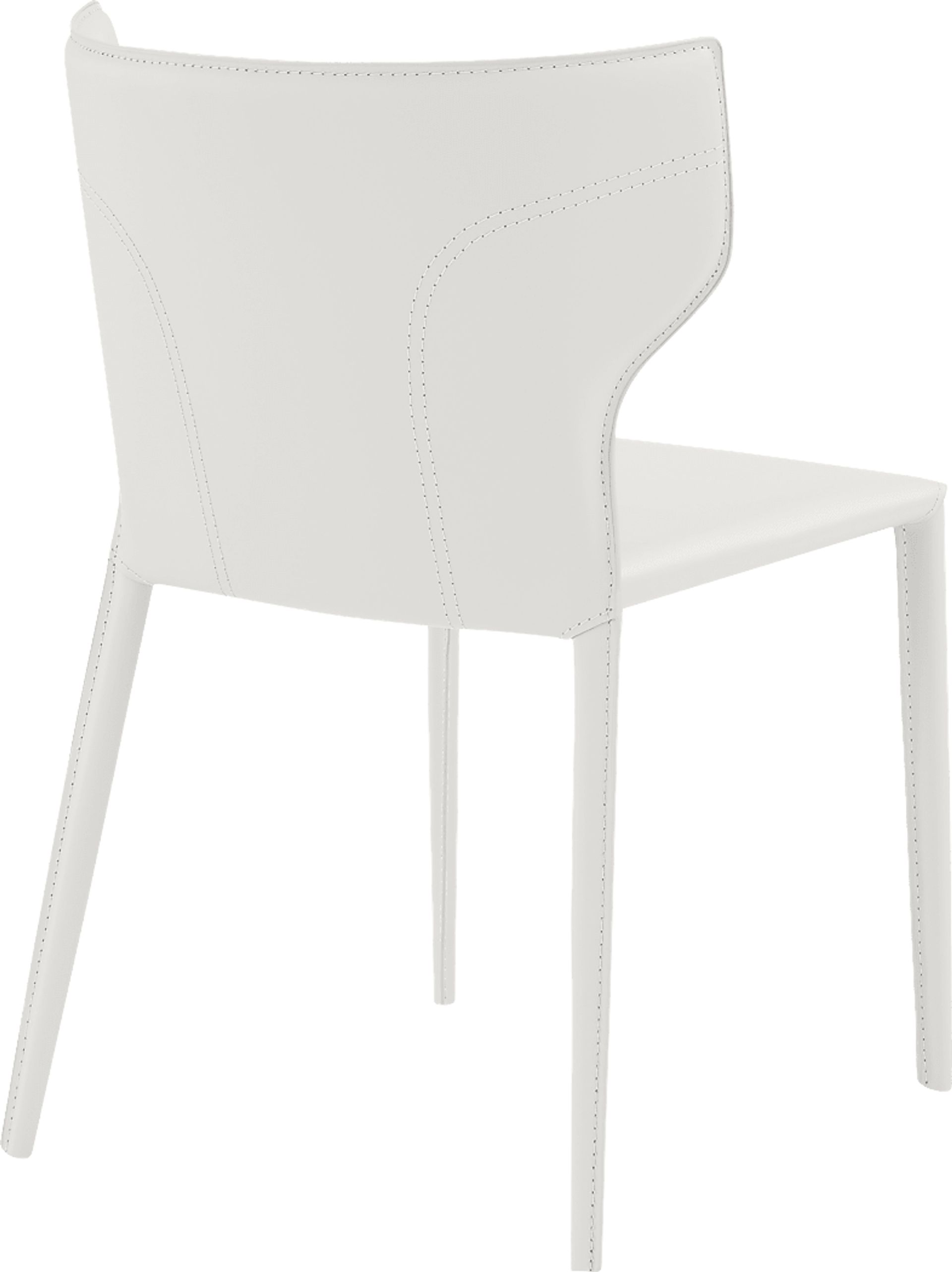 Baggaley White Dining Chair, Set of 2 - Image 6