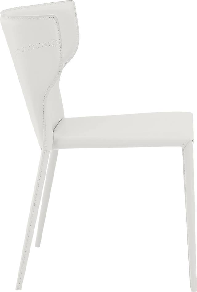 Baggaley White Dining Chair, Set of 2 - Thumbnail - Image 7