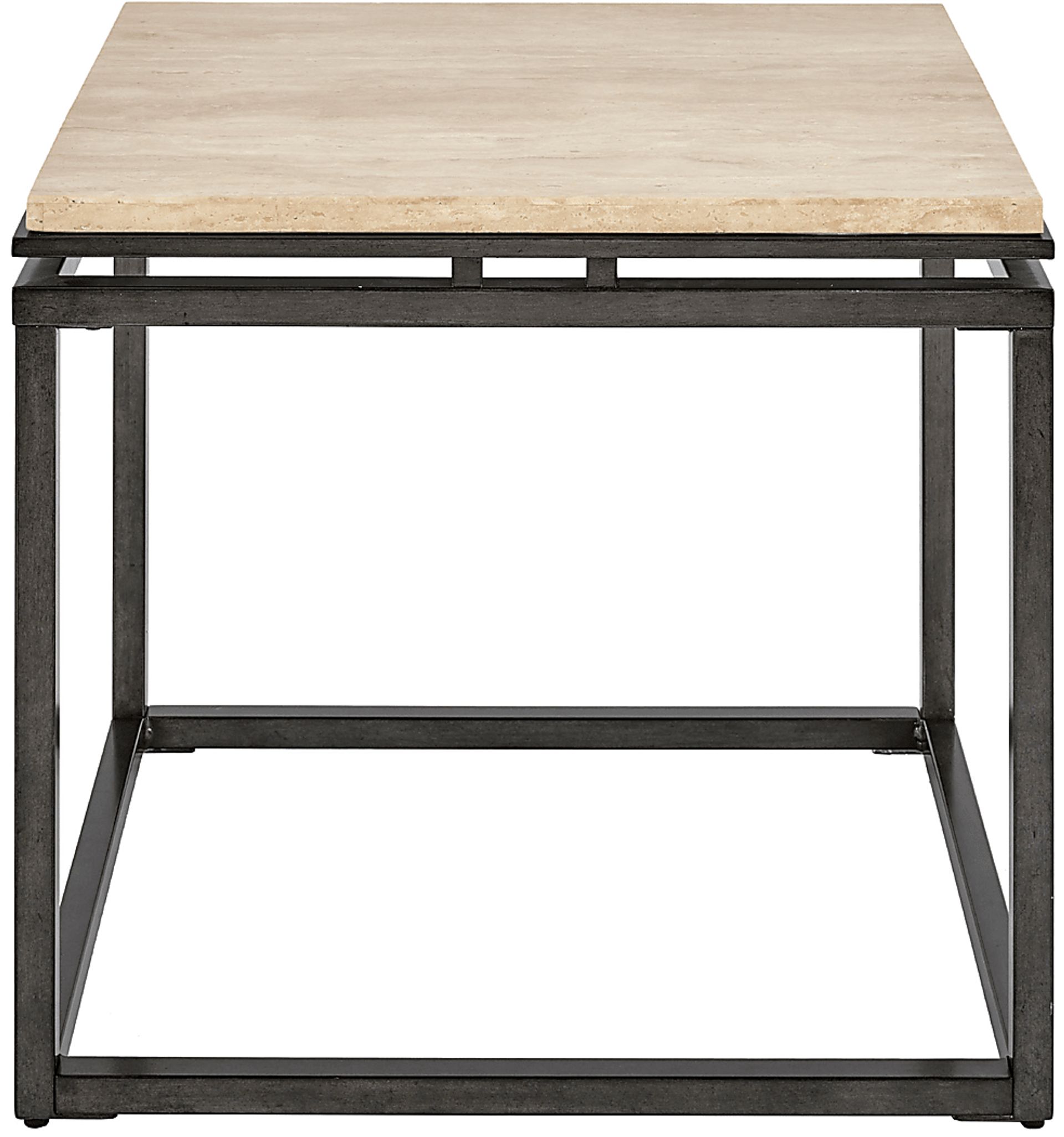 Baggett Cream End Table - Image 2