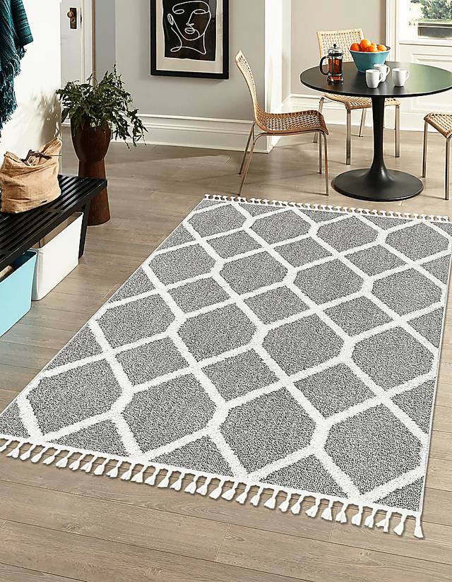 Bahari Gray 7'10 x 10' Rug - Thumbnail - Image 2