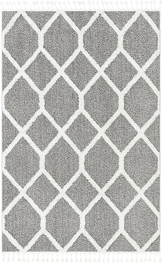 Bahari Gray 7'10 x 10' Rug - Thumbnail - Image 1