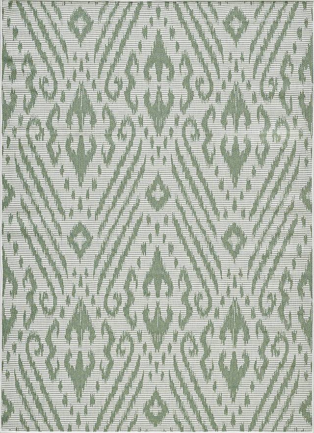 Bahart Green 7'10 x 9'10 Indoor/Outdoor Rug - Thumbnail - Image 13