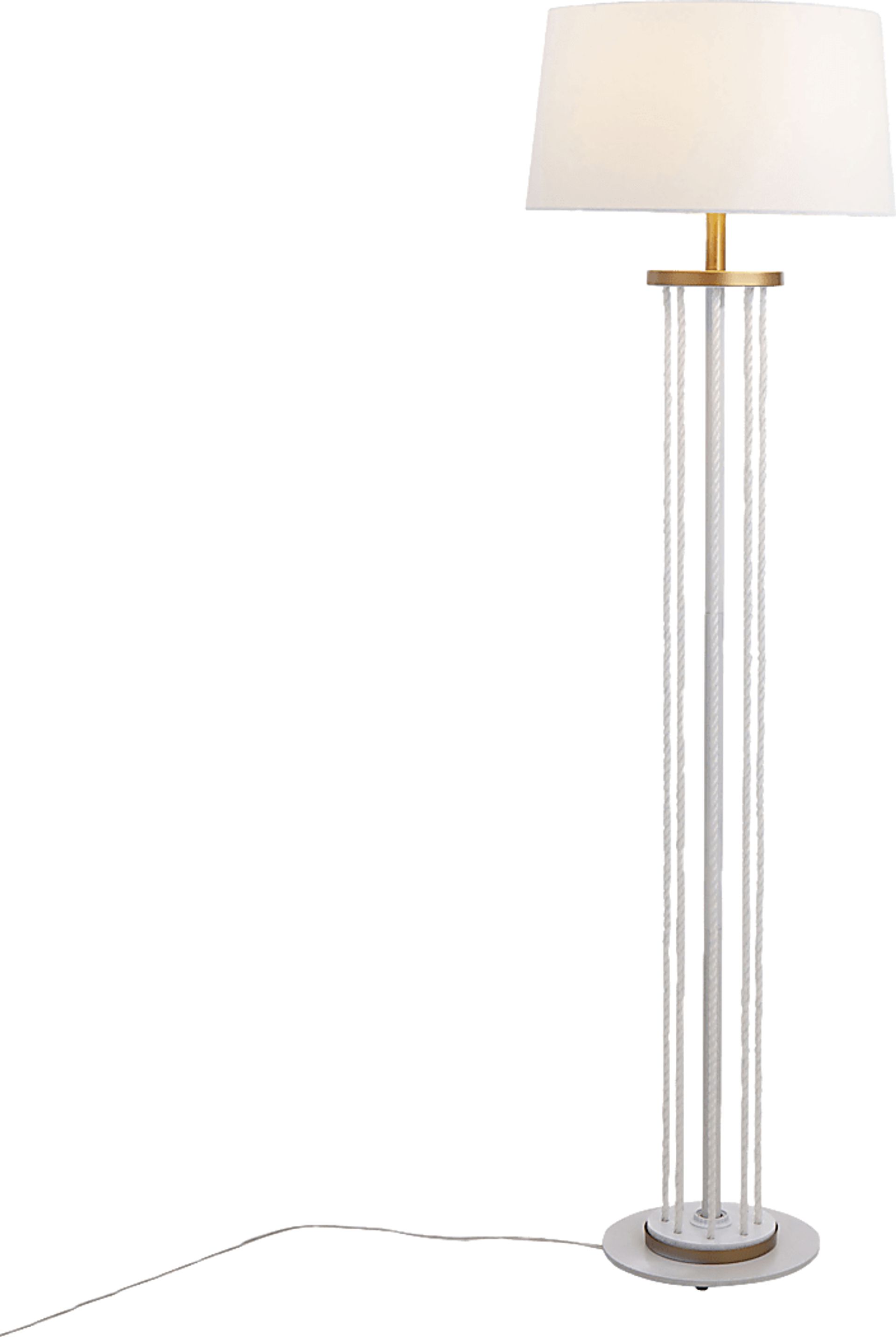 Bahia View White Floor Lamp - Image 4
