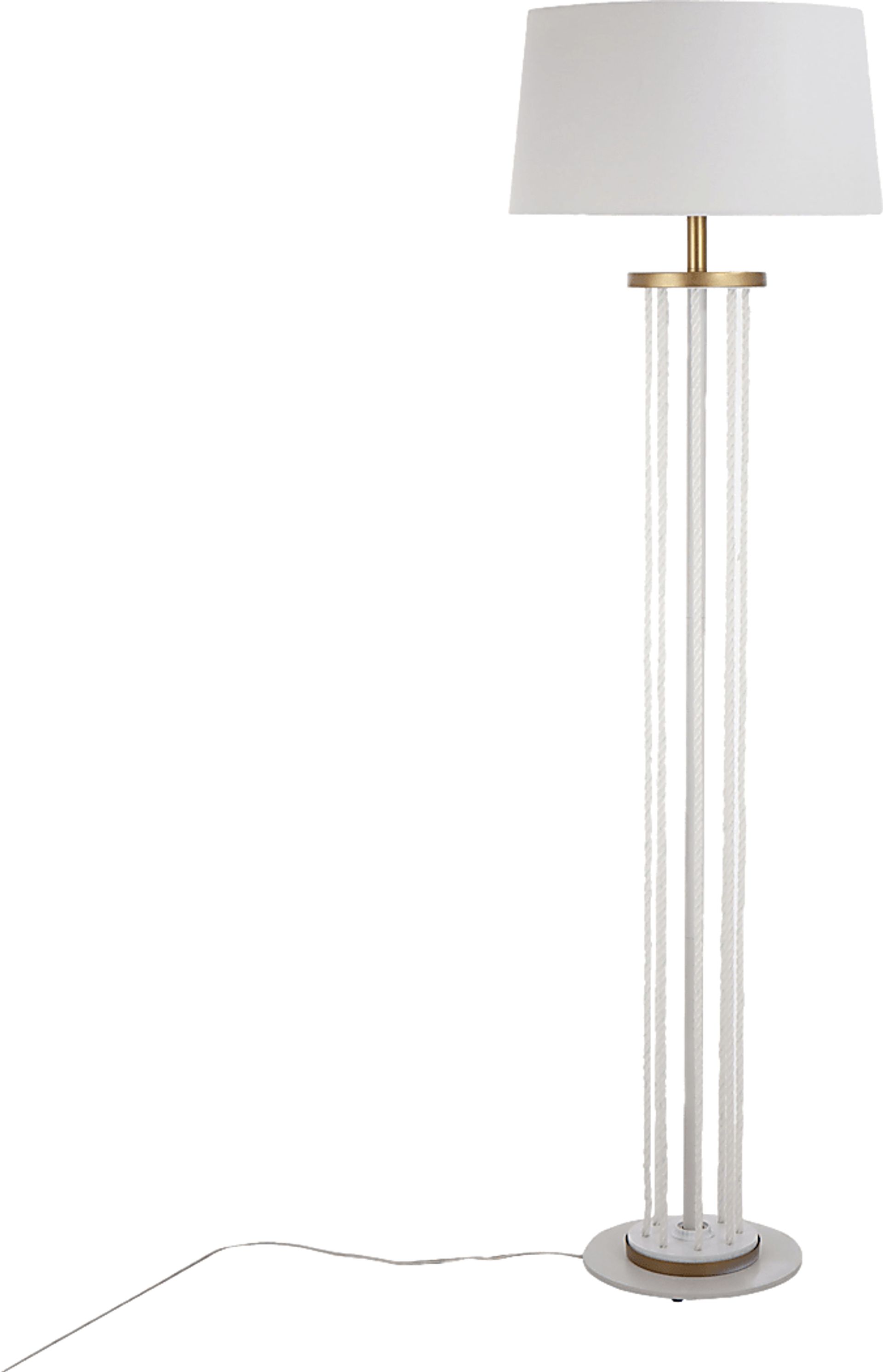 Bahia View White Floor Lamp - Image 1