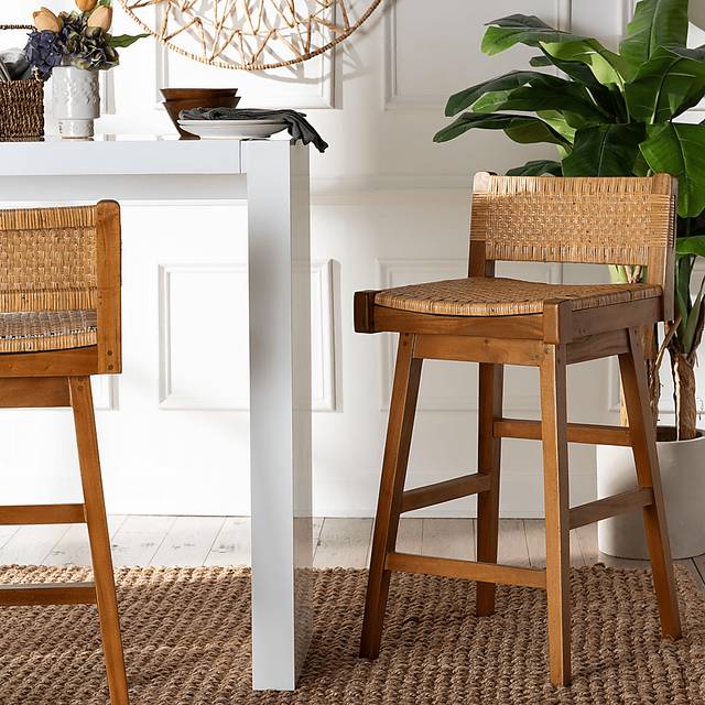 Bahiay Brown Barstool - Thumbnail - Image 2