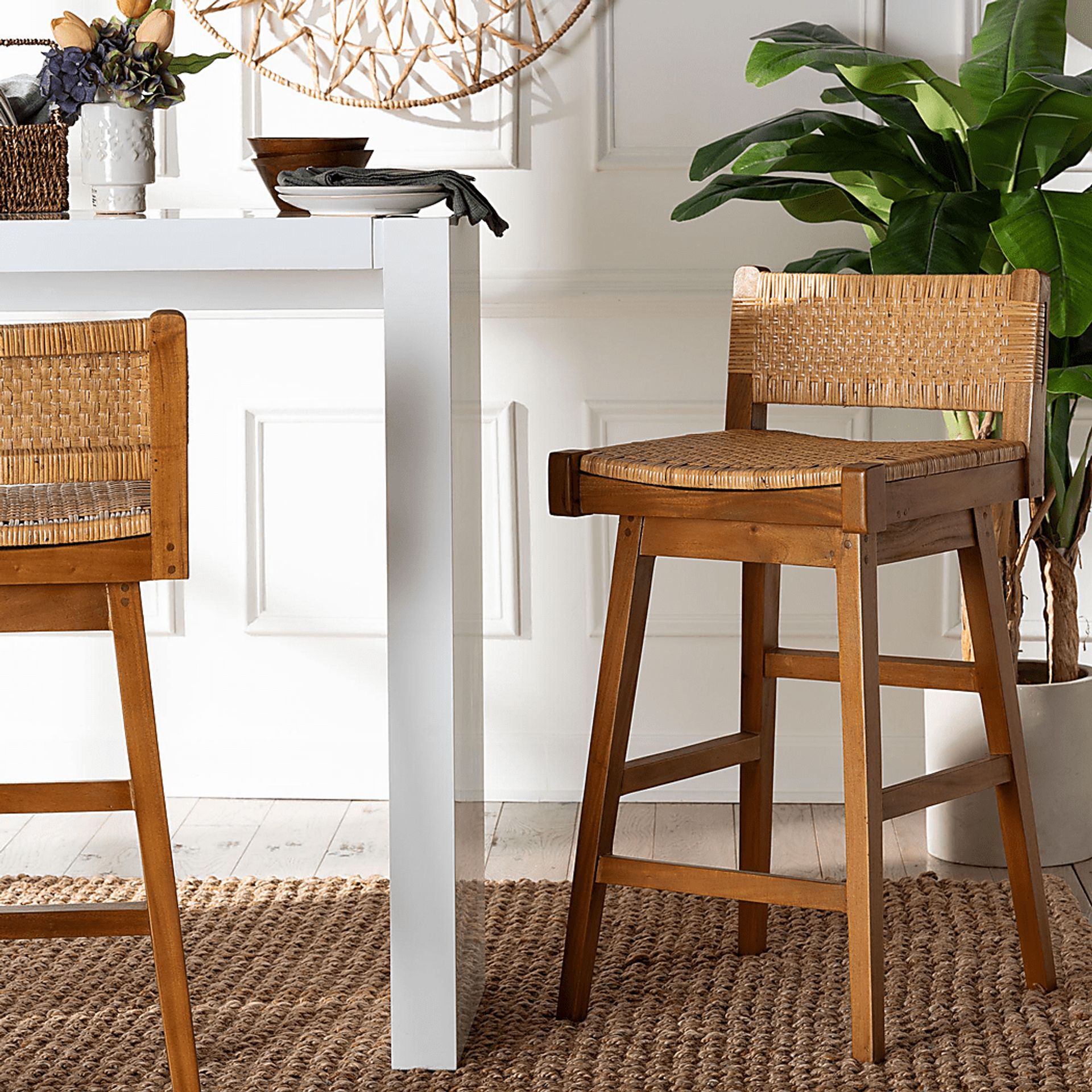 Bahiay Brown Barstool - Image 2