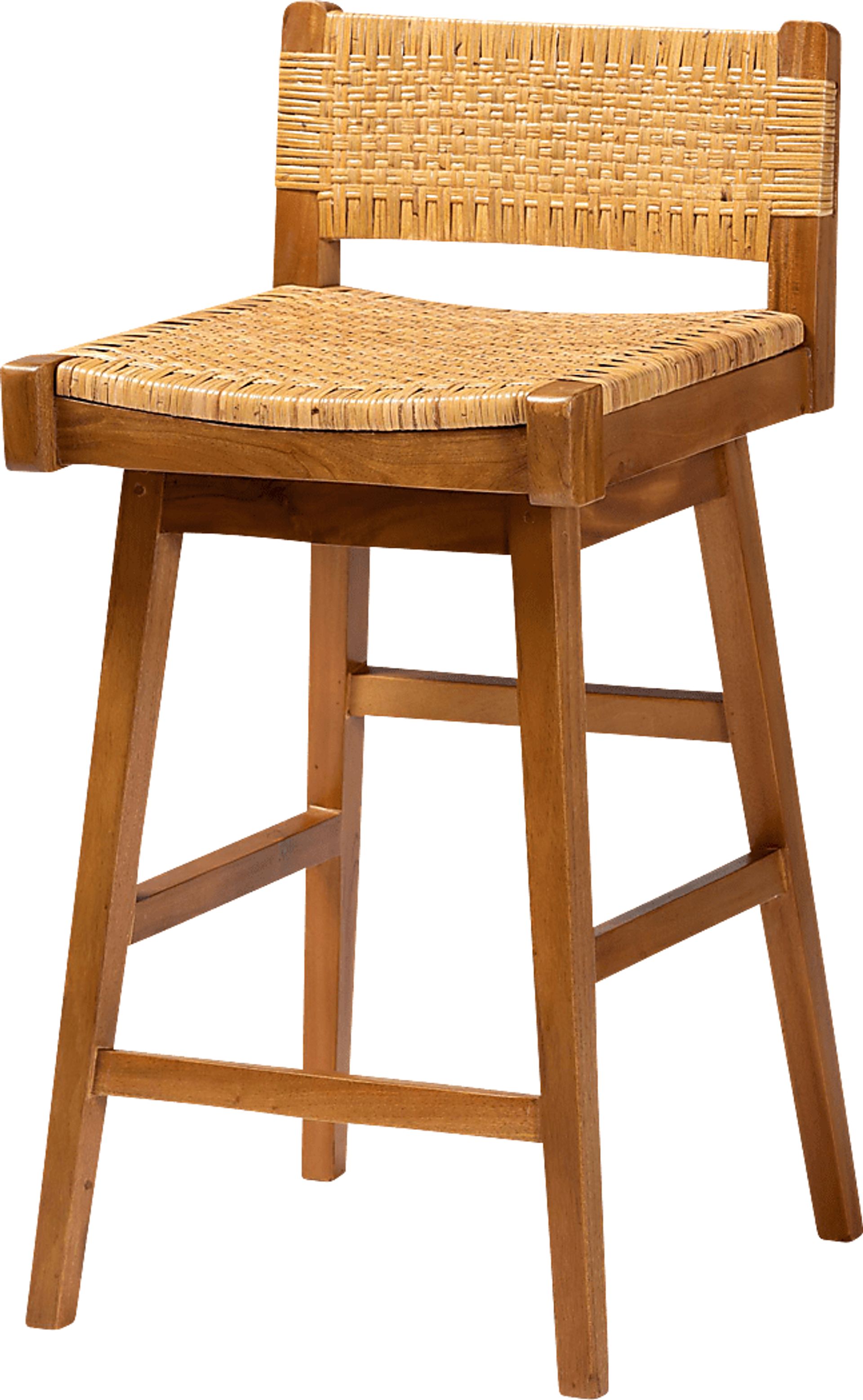 Bahiay Brown Barstool - Image 1