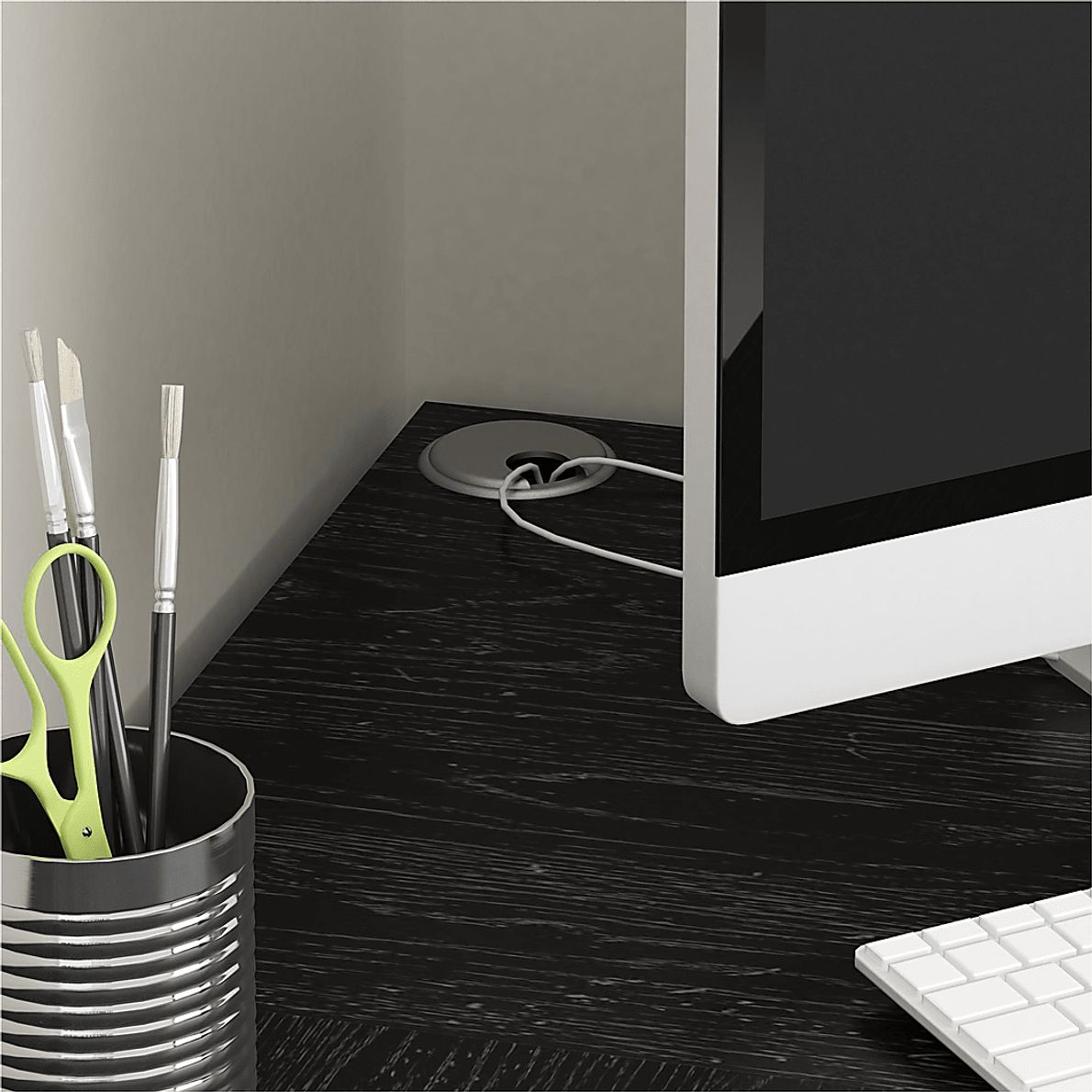 Bahnson Black Desk