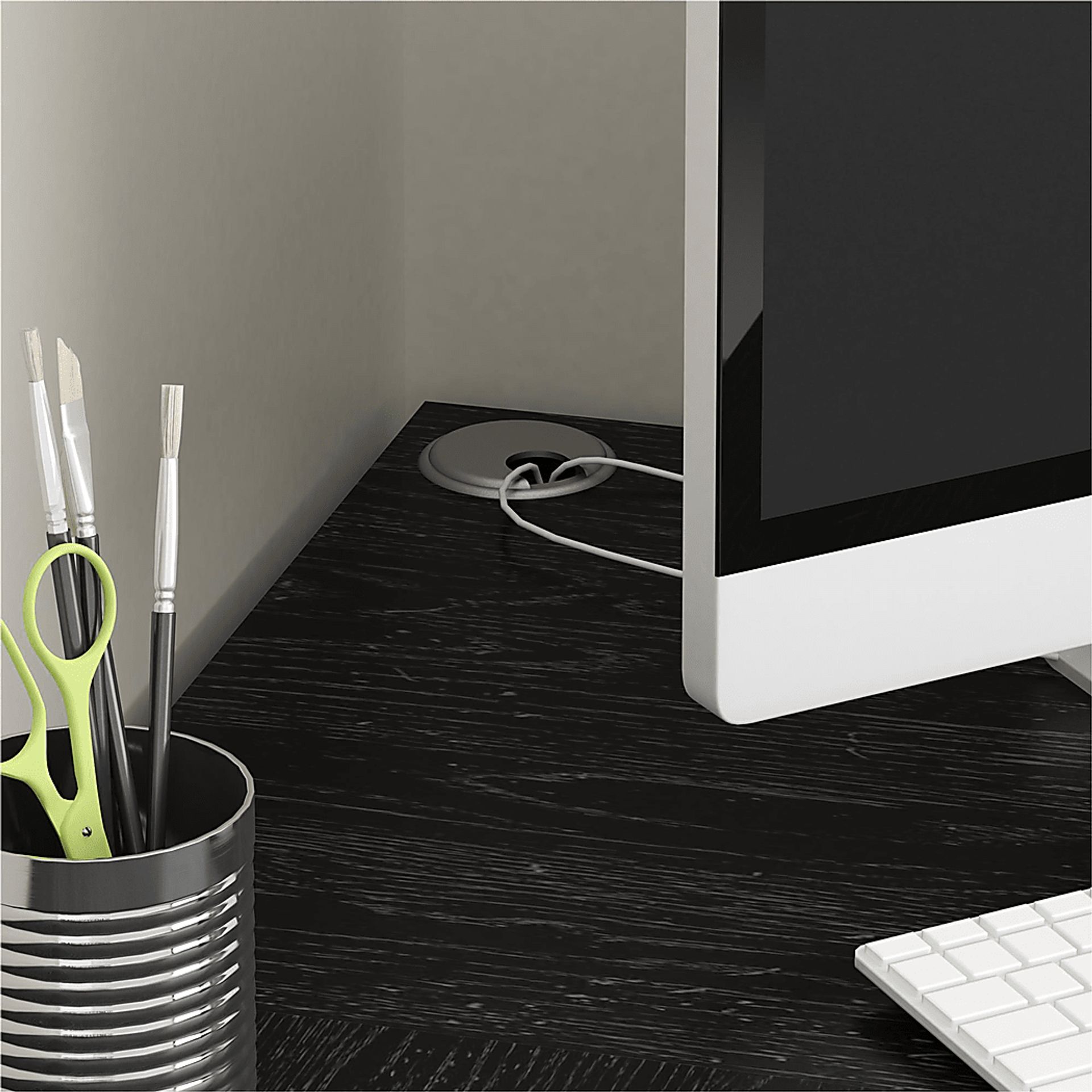 Bahnson Black Desk - Image 3