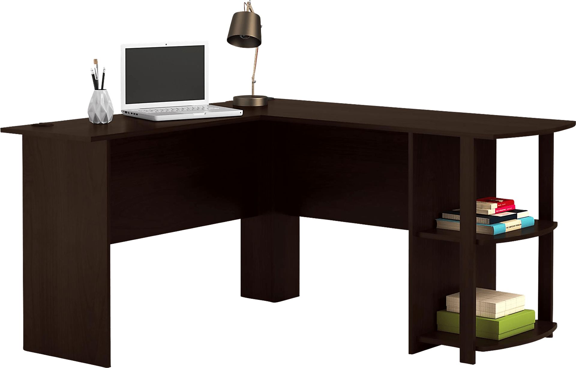 Bahnson Brown Desk - Image 2