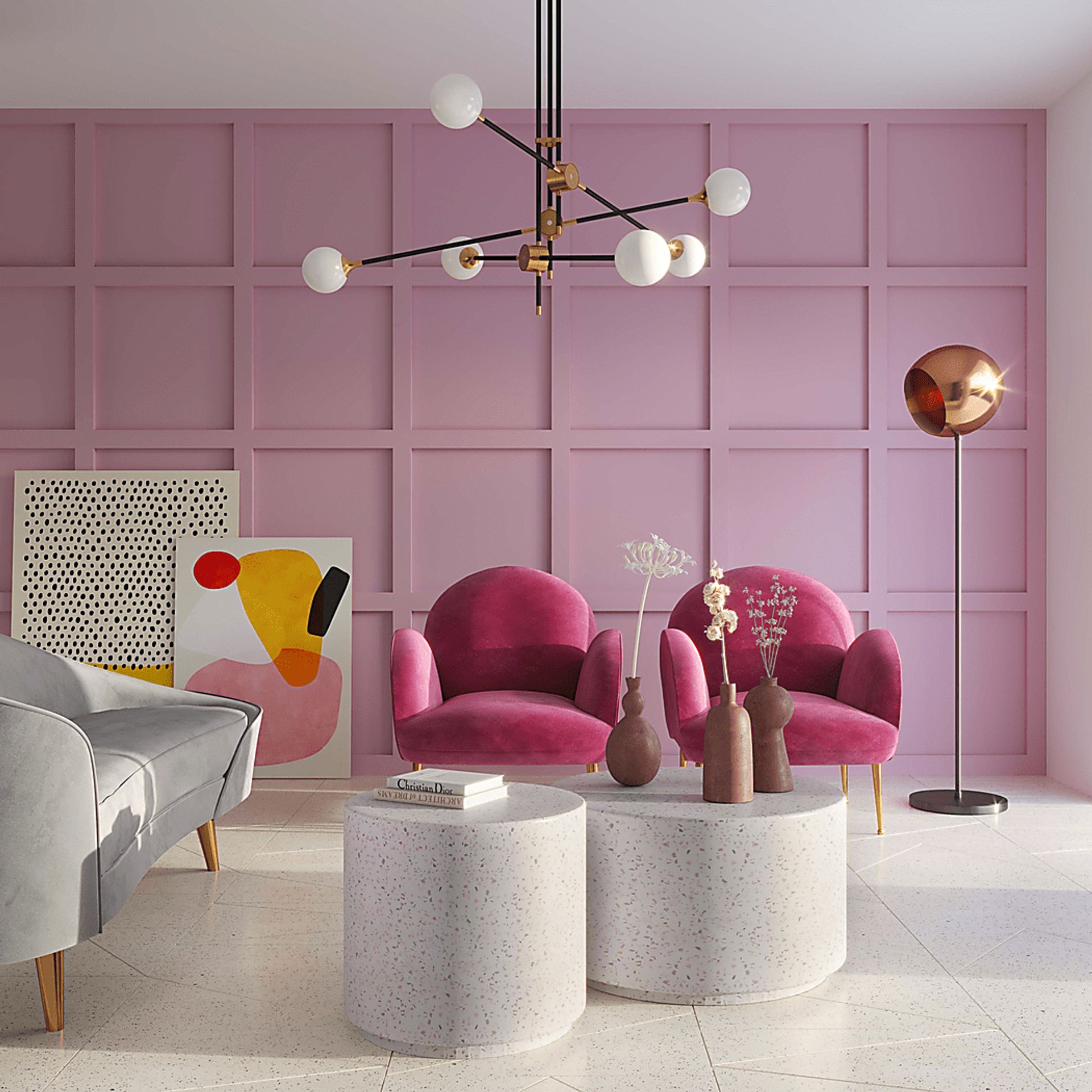 Baileah Gray Accent Table - Image 6