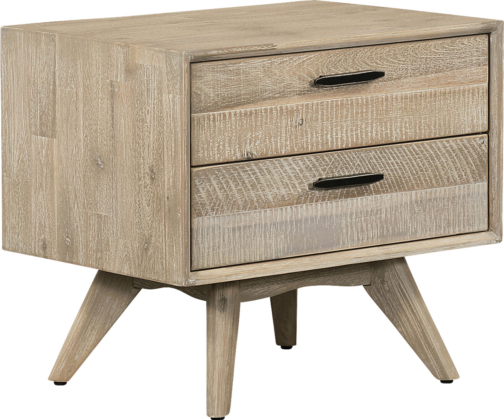 Baileyanne Gray Nightstand - Image 1