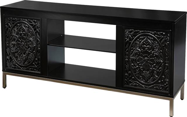 Baillon Black 58 in. Console - Thumbnail - Image 1