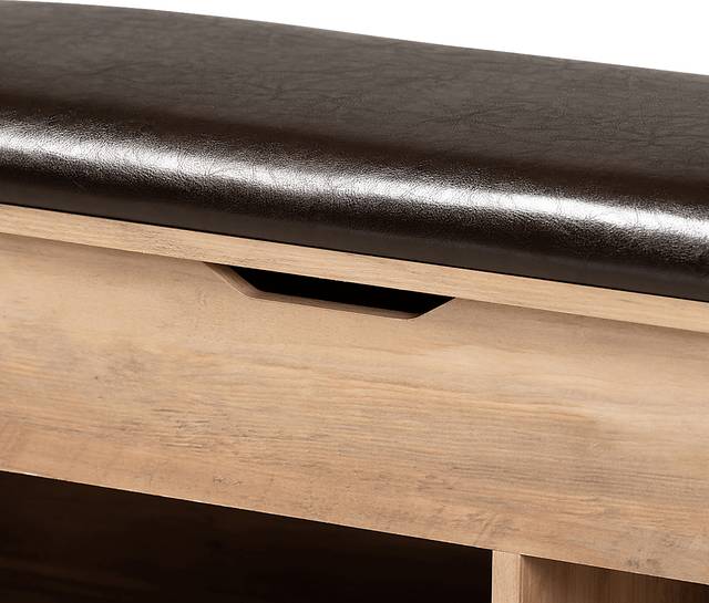 Bailstoker Brown Accent Bench - Thumbnail - Image 5