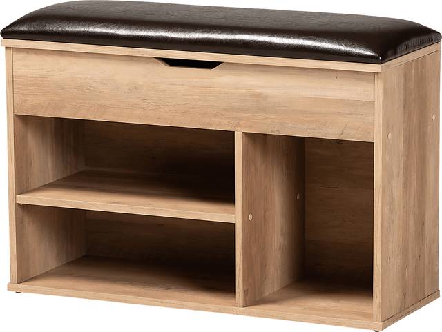 Bailstoker Brown Accent Bench - Thumbnail - Image 1