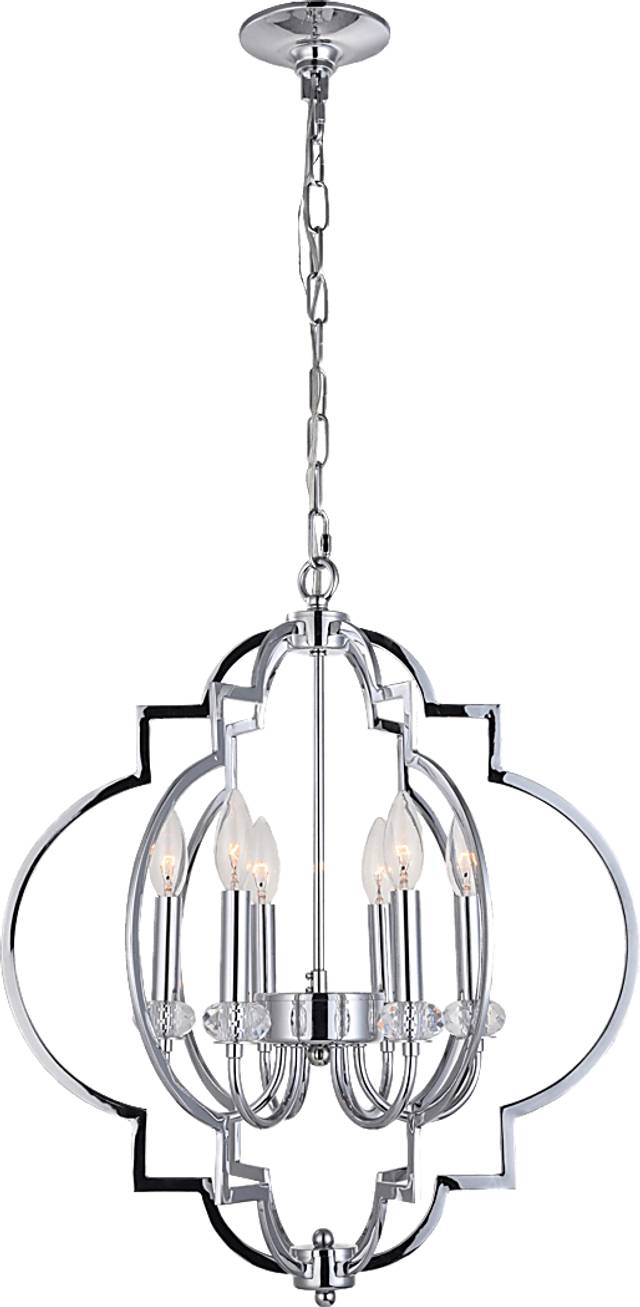 Bainbridge Circle Chrome Chandelier - Thumbnail - Image 1