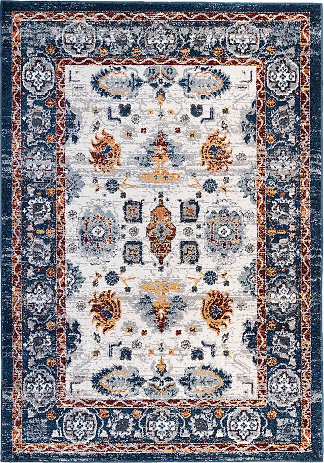 Bainney Blue 7'7 x 9'9 Rug - Thumbnail - Image 1