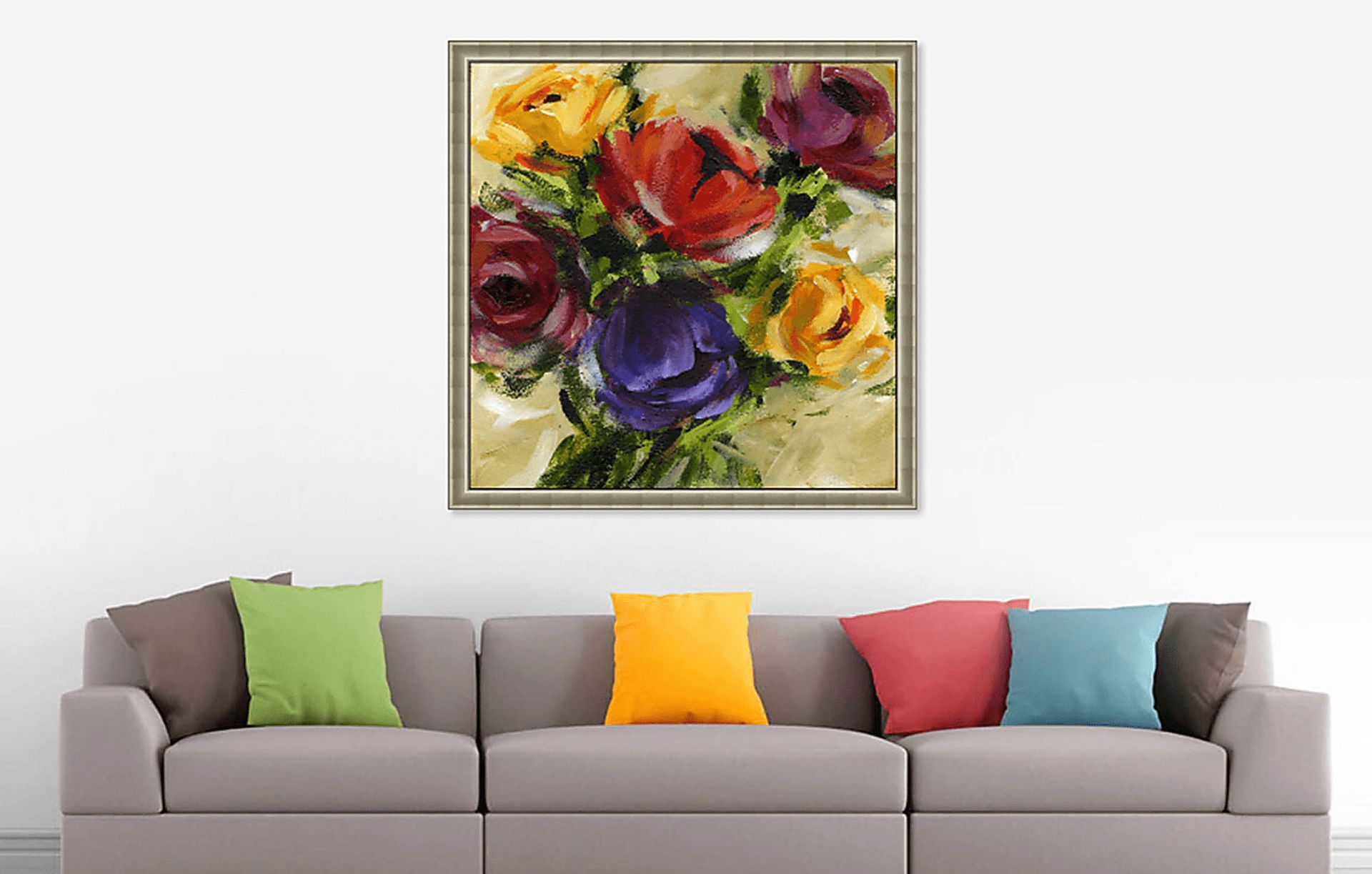 Bainter I Yellow Artwork - Image 2