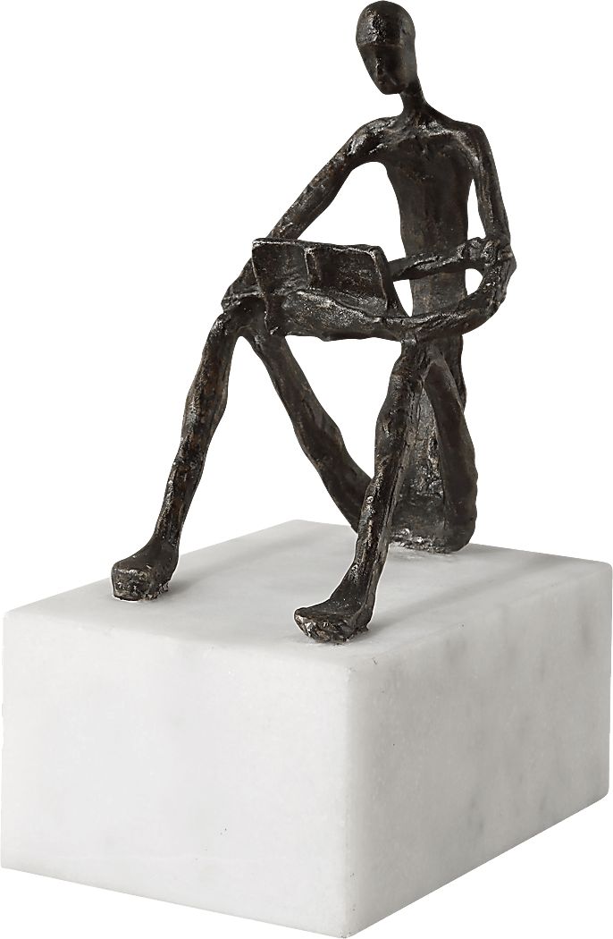 Baiph Dark Brown Sculpture