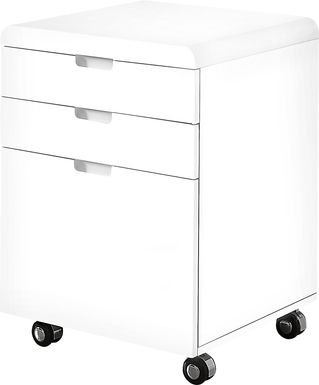 Bajada White File Cabinet