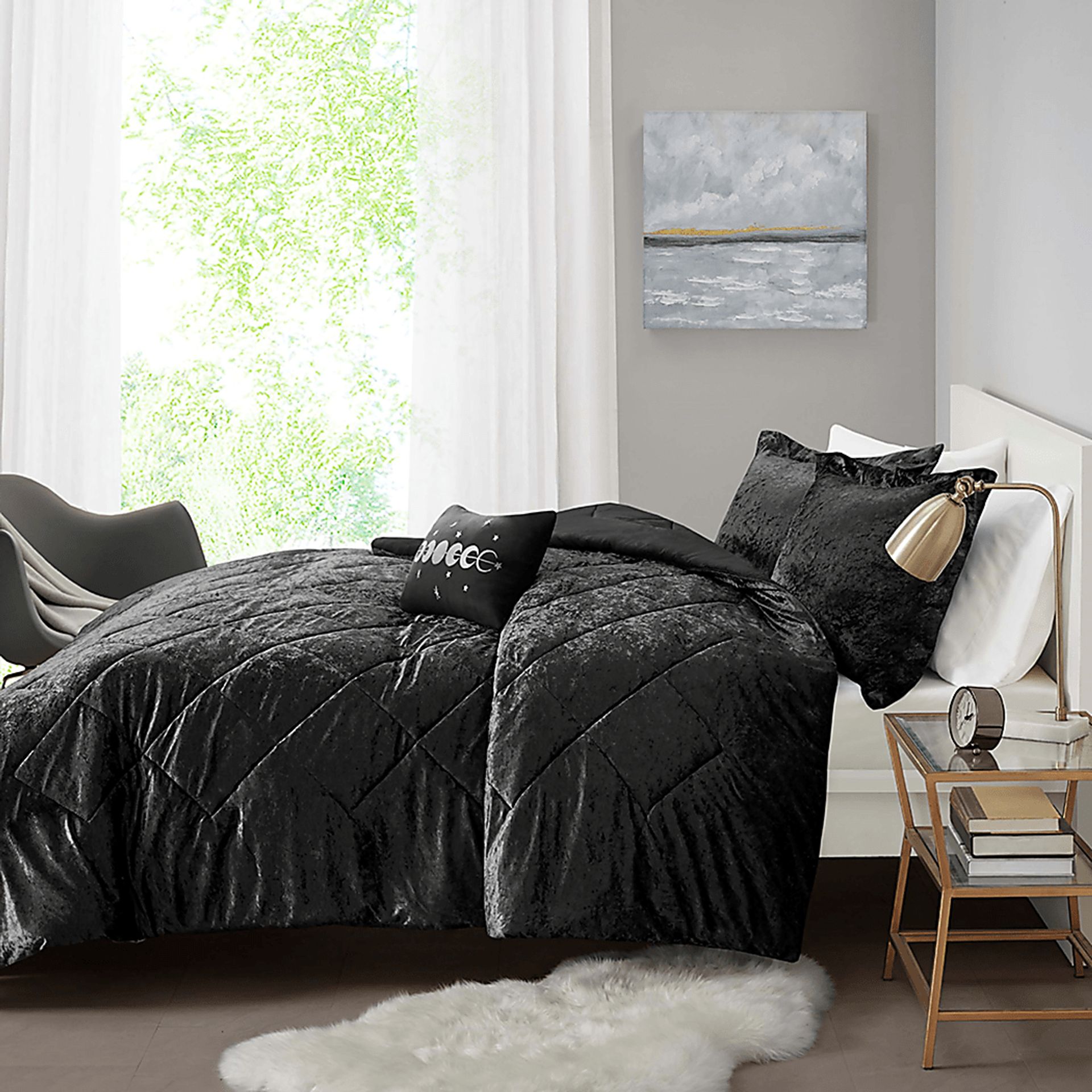 Kids Bajaro Black Full Comforter Set - Image 4