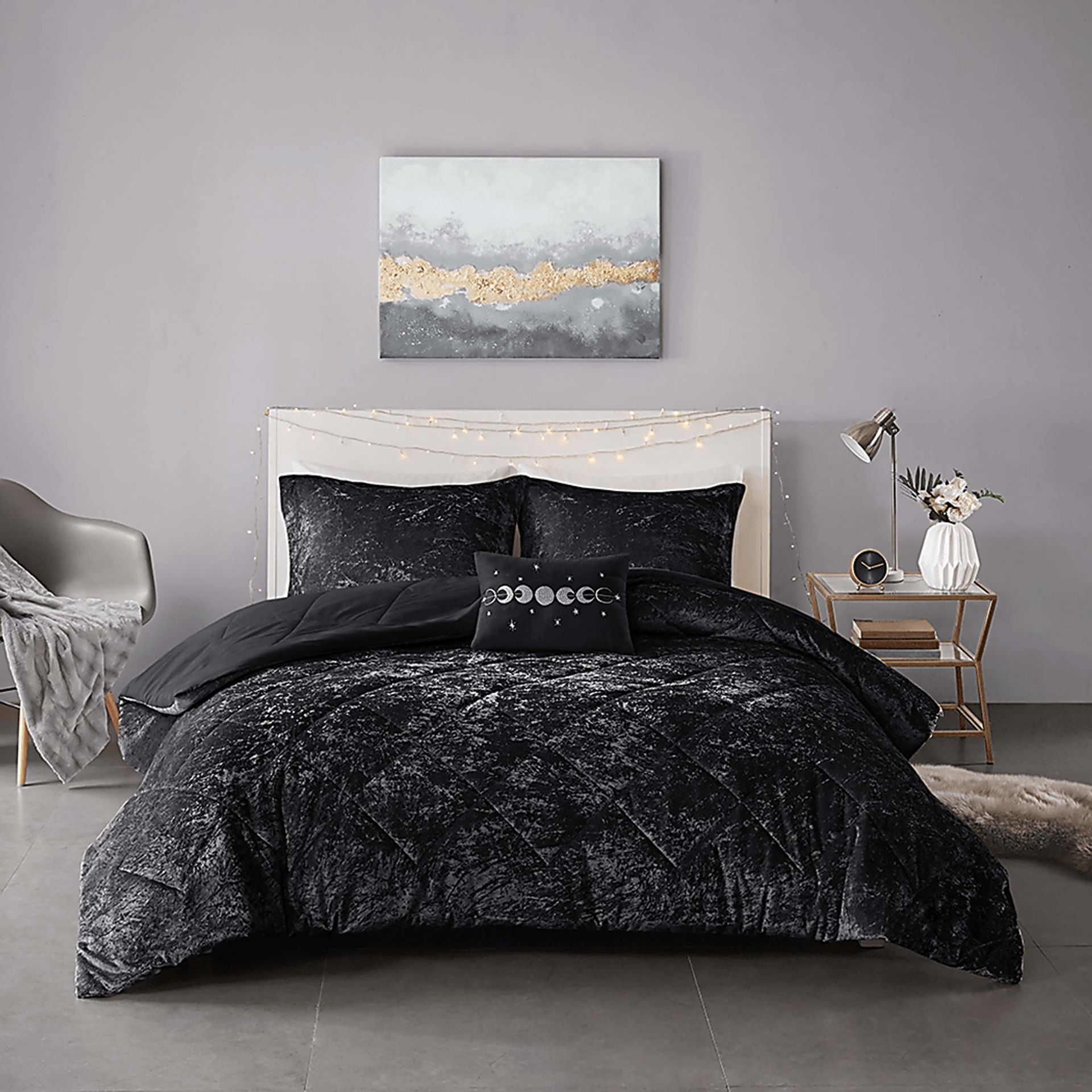 Bajaro Black King Comforter Set - Image 2