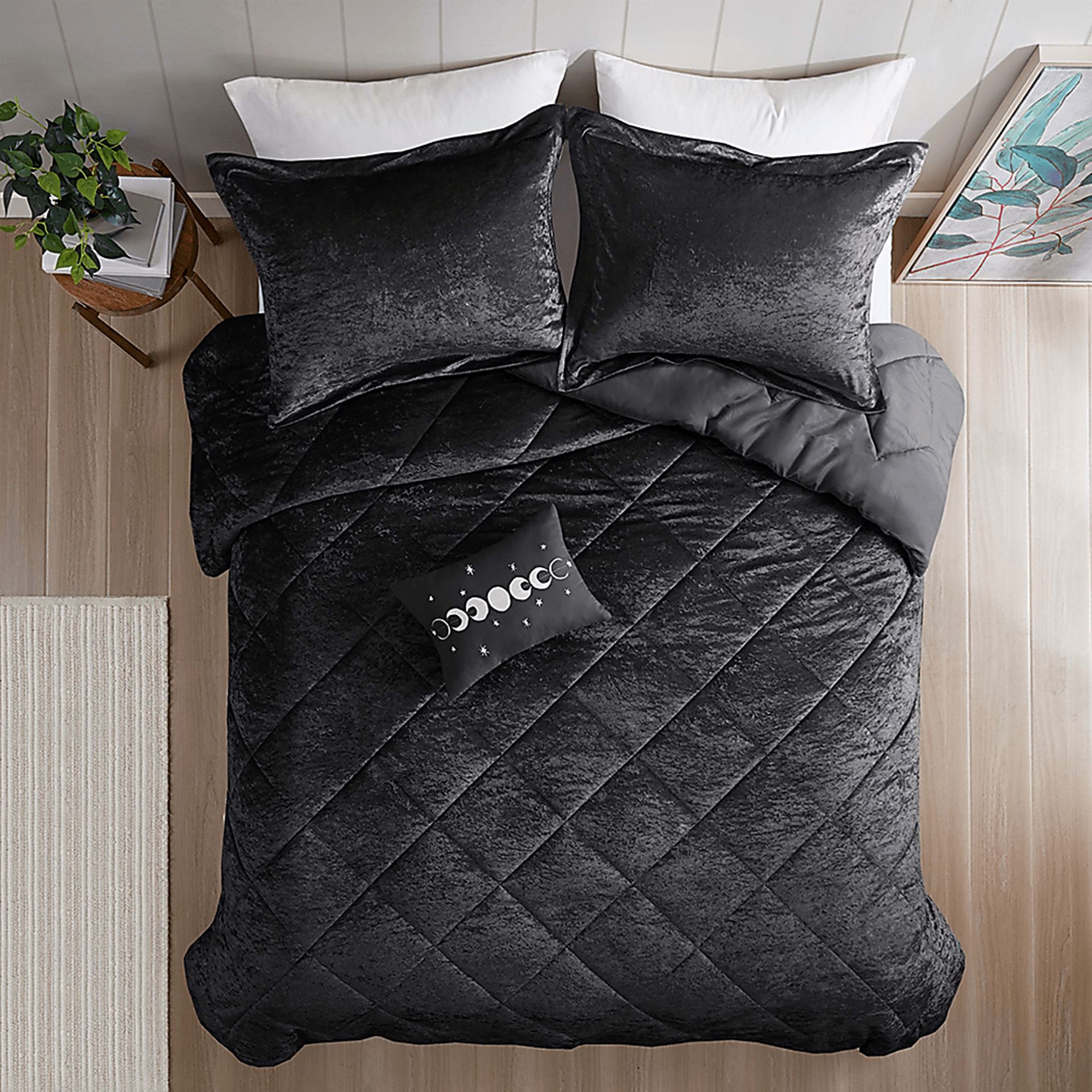 Bajaro Black King Comforter Set - Image 6